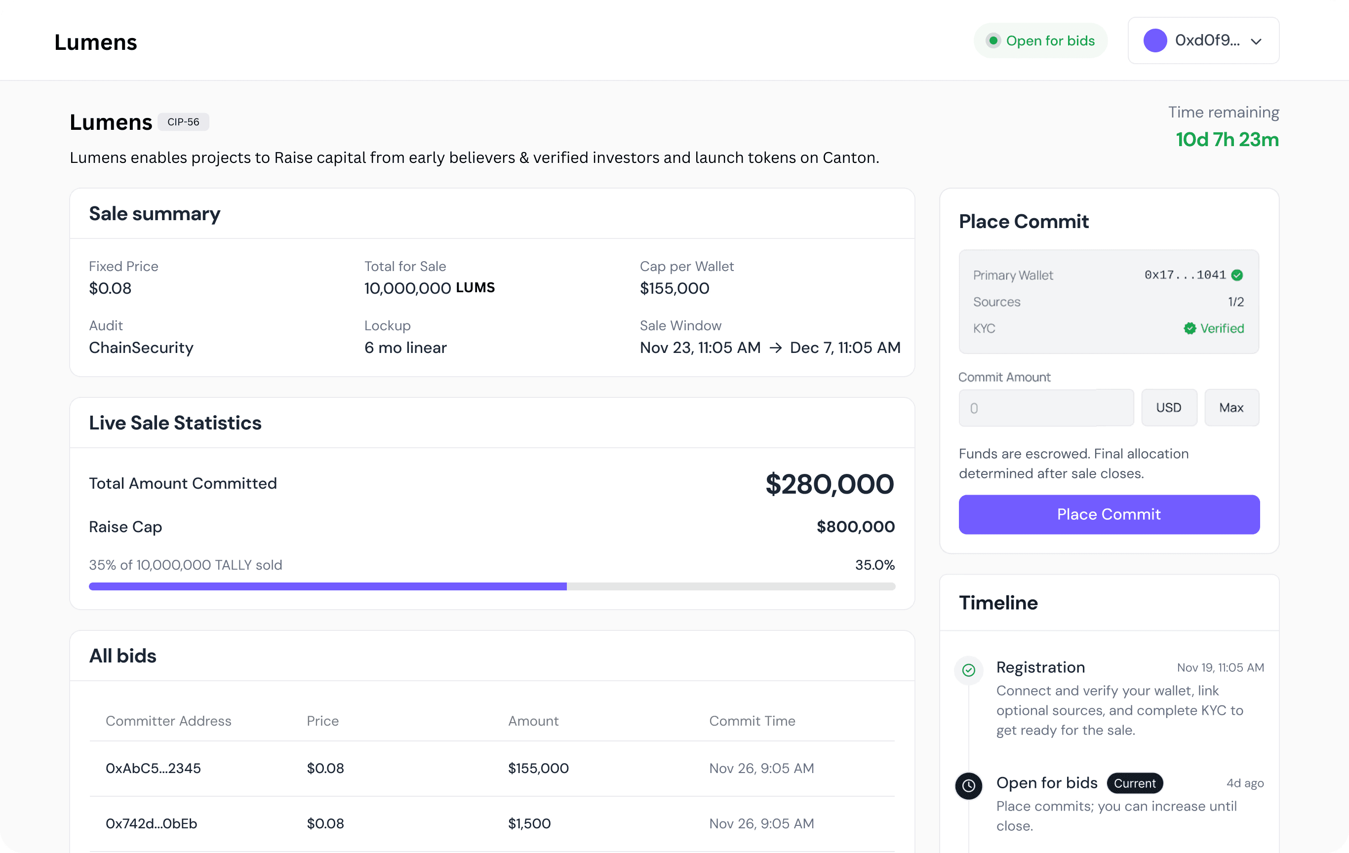 An image of Dreelio's dashboard