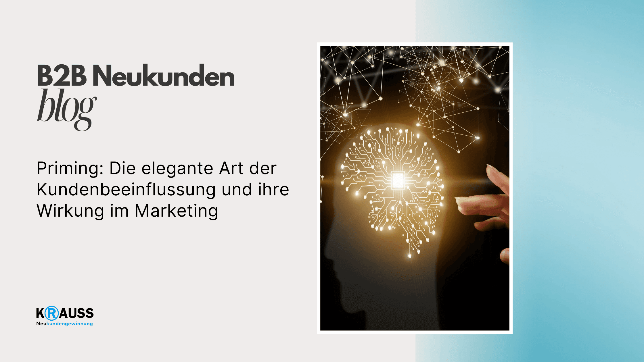 Priming: Die elegante Art der Kundenbeeinflussung und ihre Wirkung im Marketing