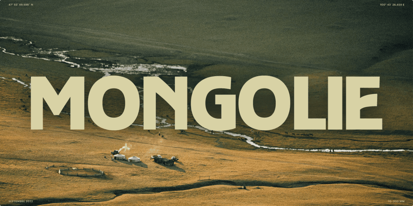 Photographie - Mongolie Project