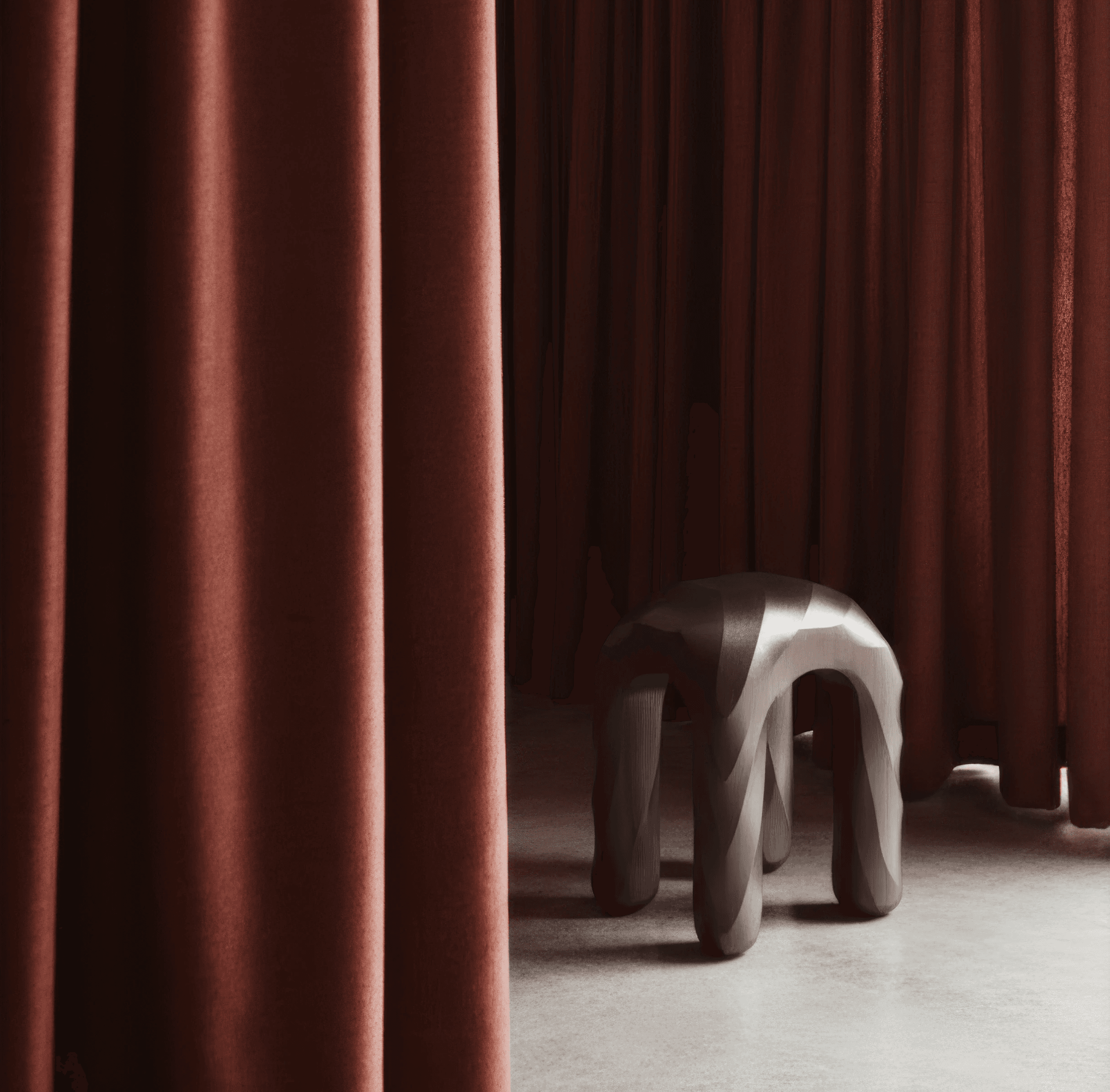 arya-safavi-Spider-Stool-and-table--photoshoot