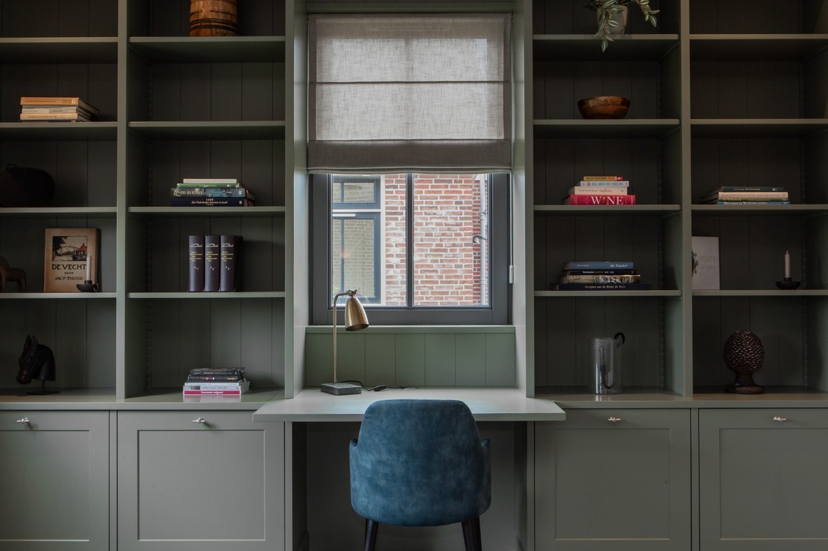 maatwerk boekenkast schuurwoning