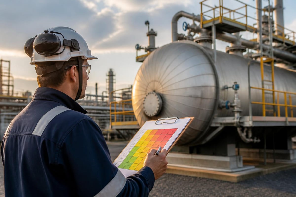 Risk-based inspection matrix