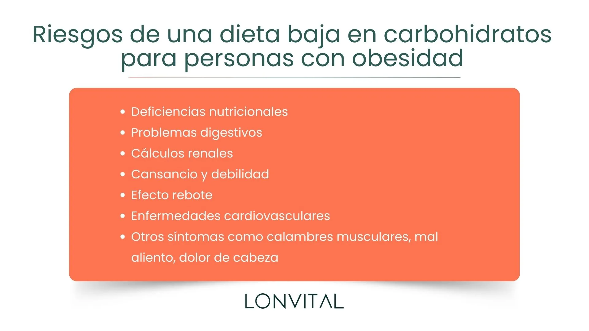 Riesgos de una dieta baja en carbohidratos para personas con obesidad