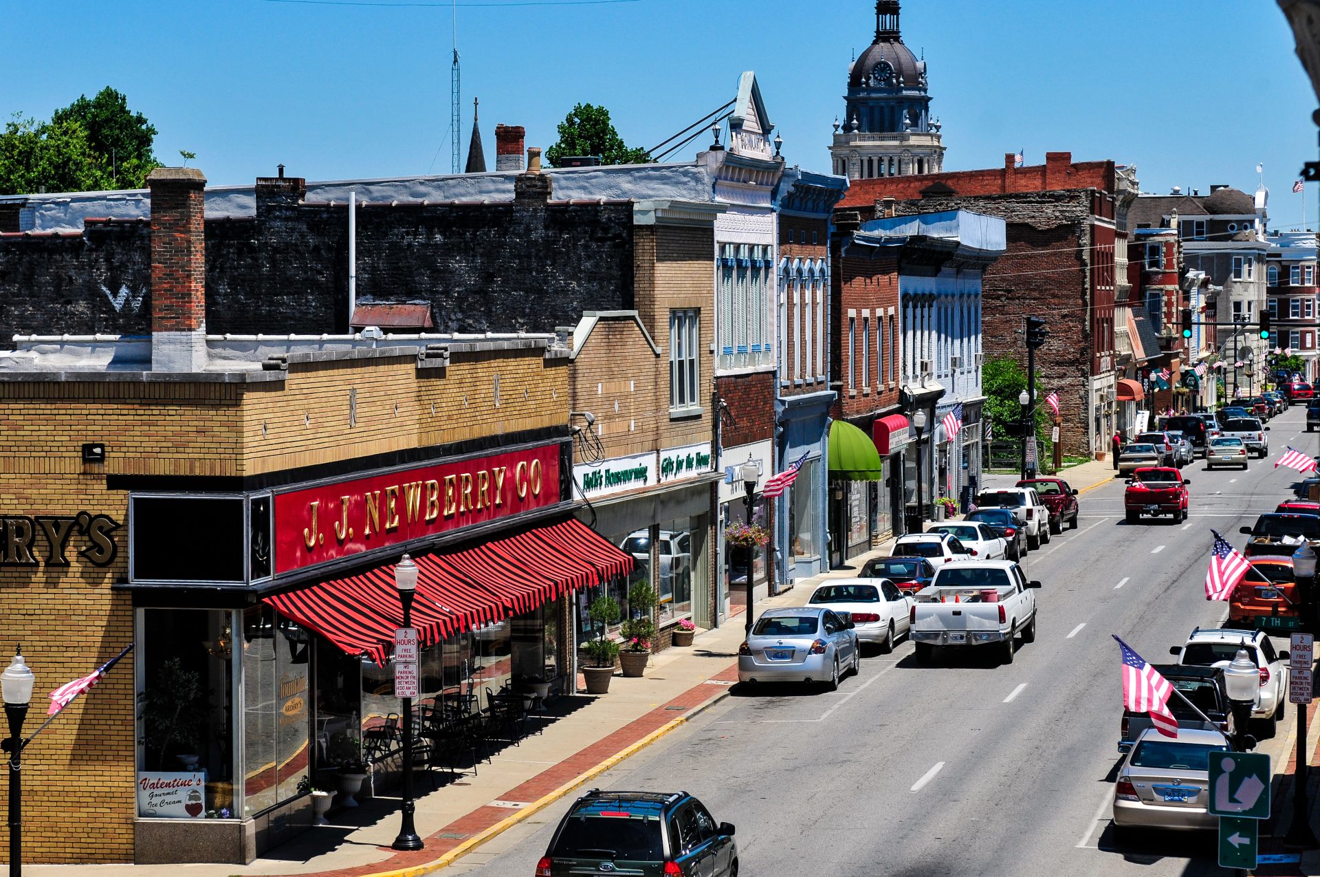 Downtown buildings in Paris