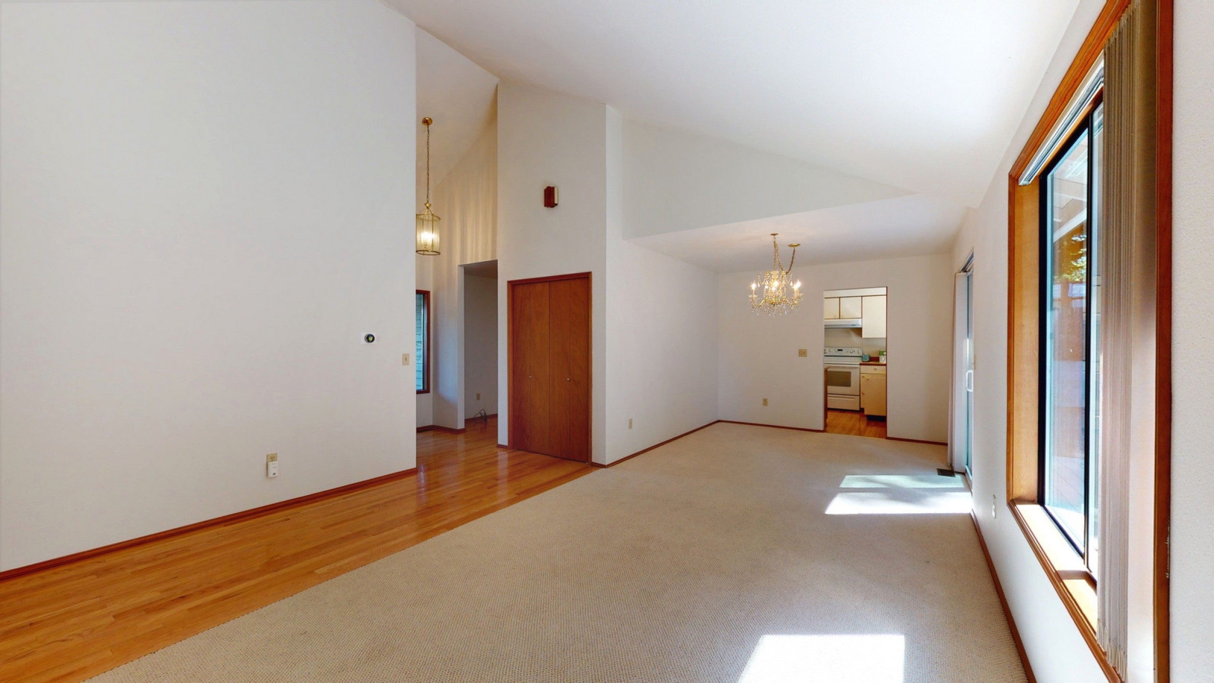 Living and dining room