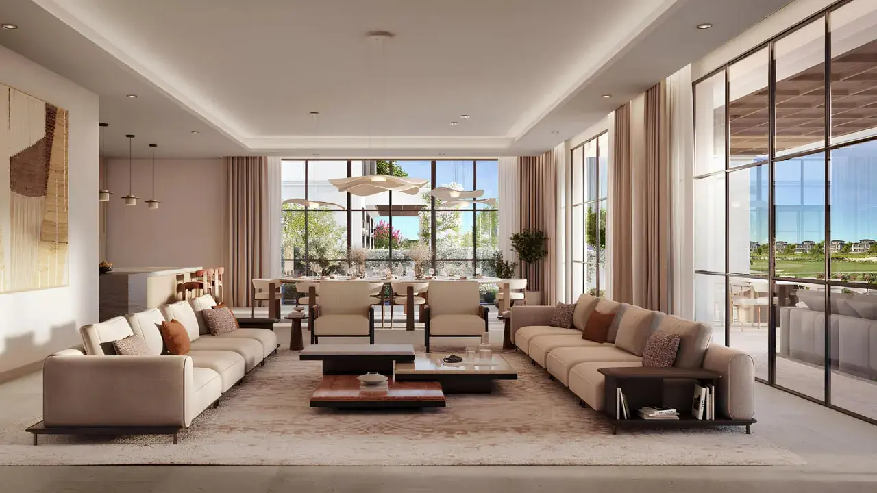 hudayriyat golf estates interiors