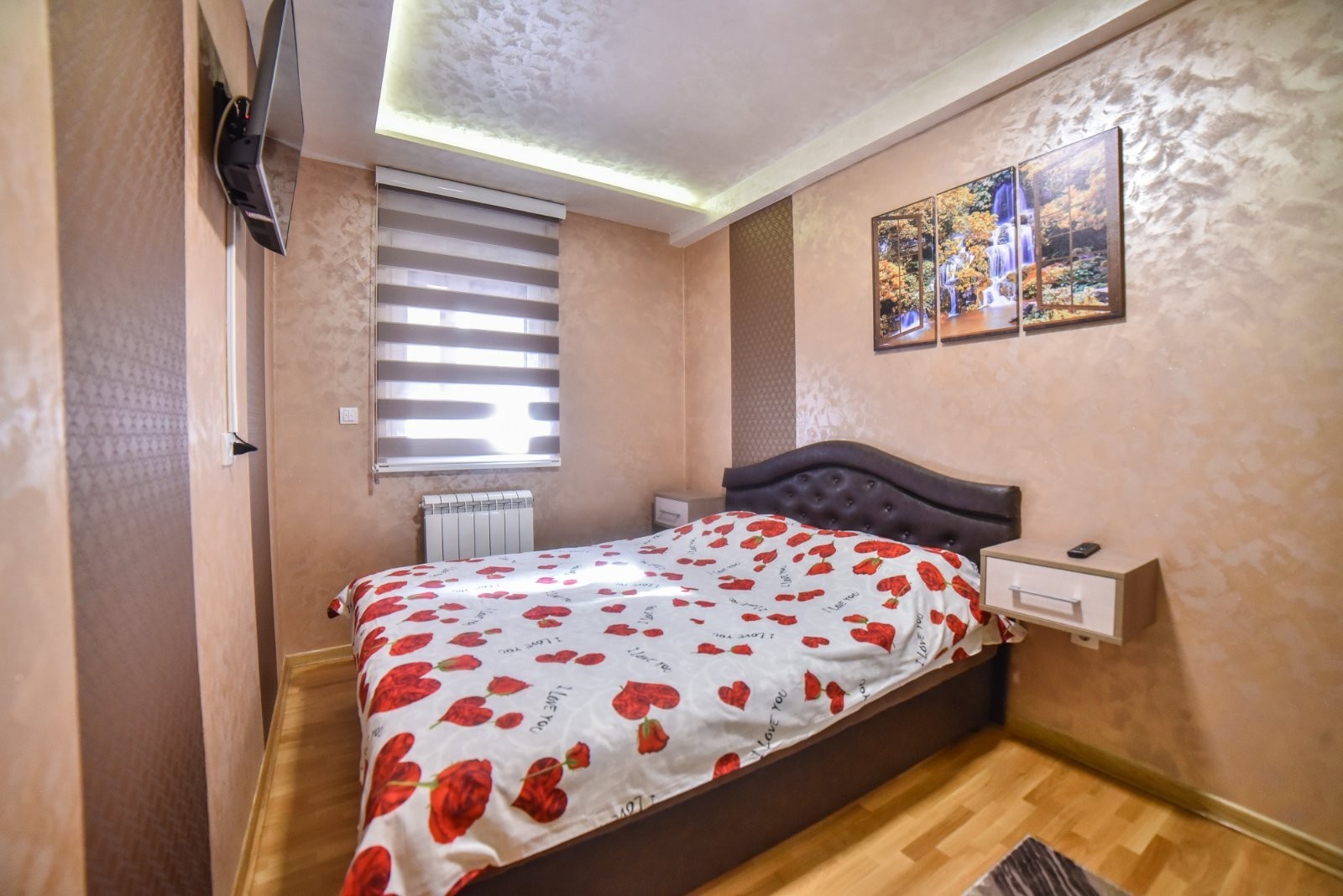 Slika spavace sobe apartmana Lane VIP