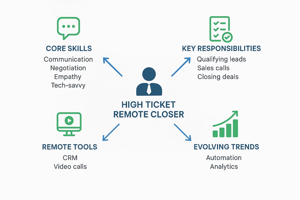 Understanding the High Ticket Remote Closer Role