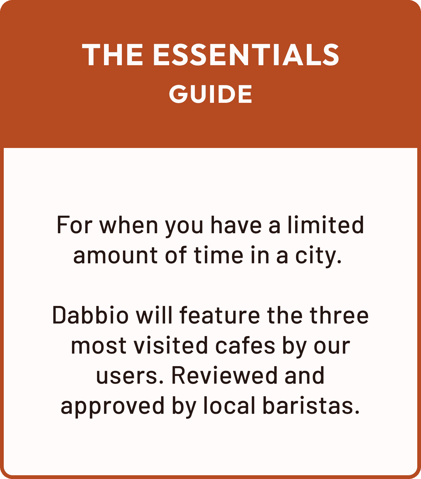 Description of The Essentials guide
