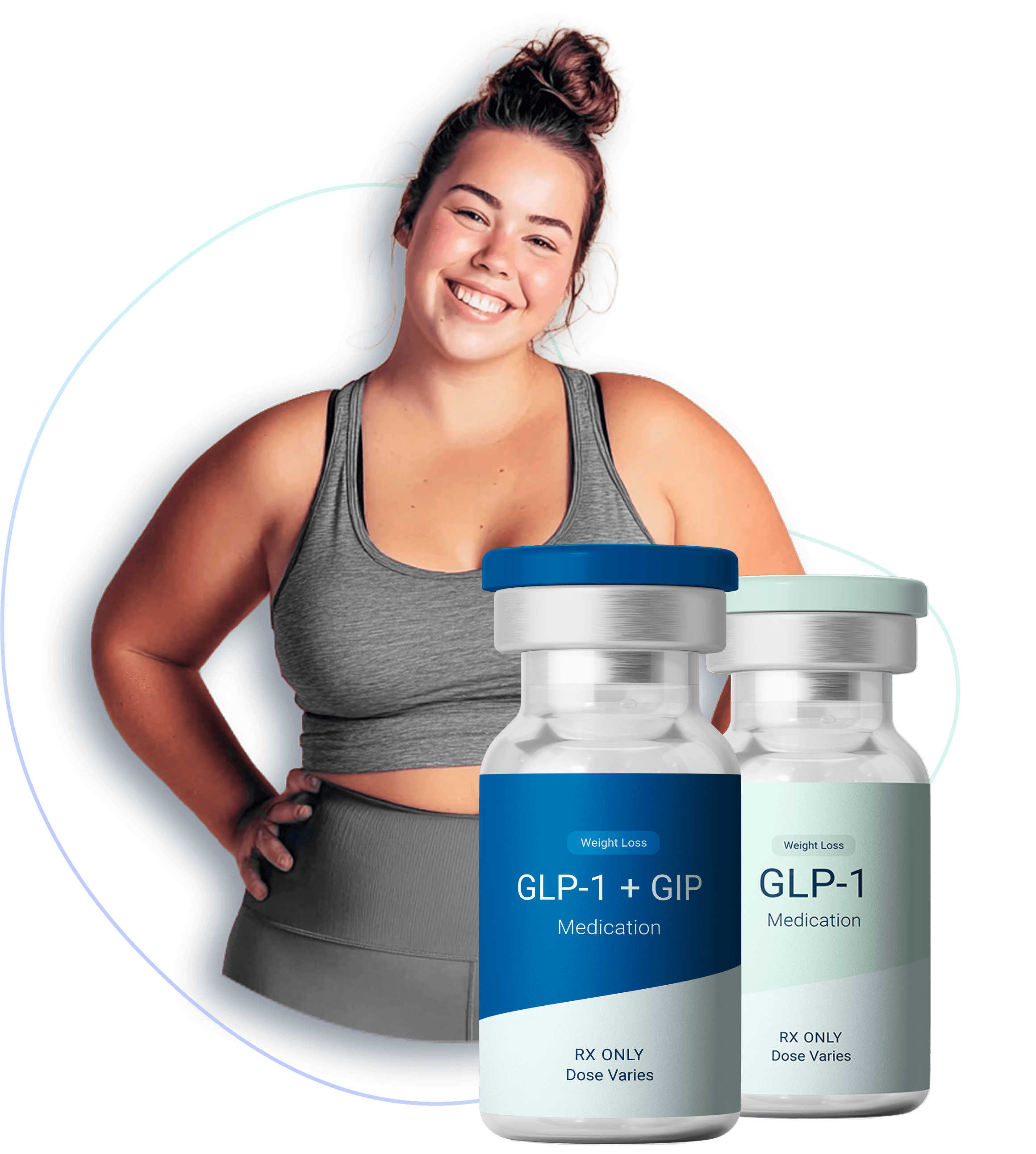 TrimRx customer with GLP-1 and GLP-1 + GIP medication