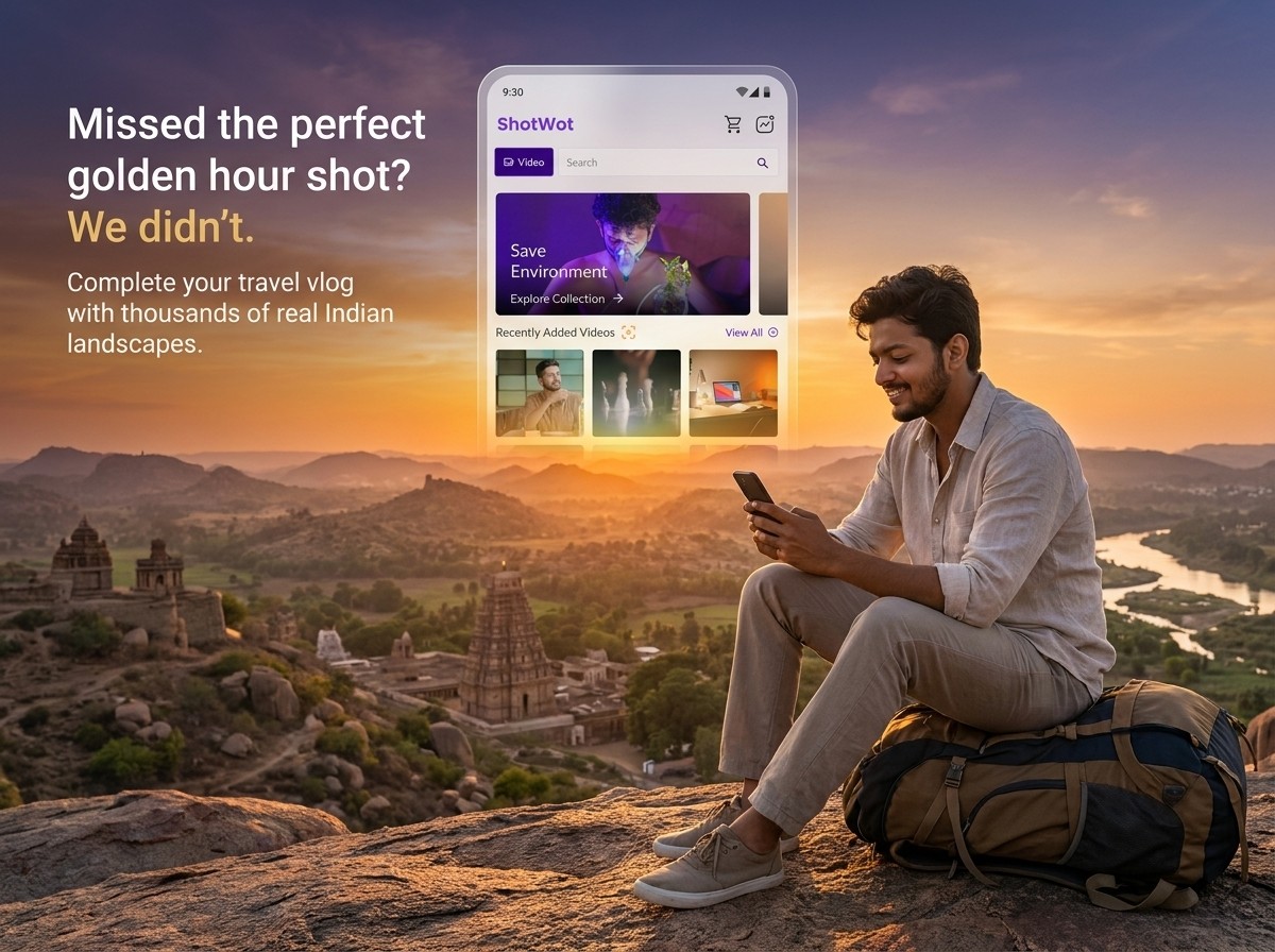 Shotwot - Indian best App for stock footage