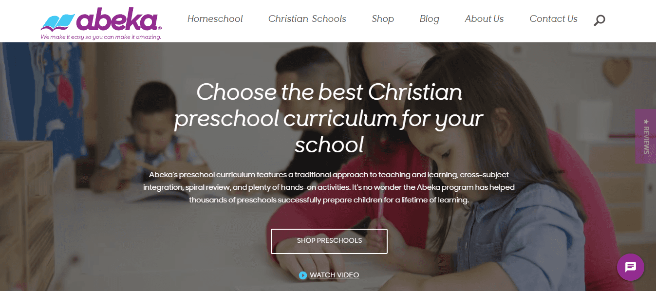 Abeka Preschool Program