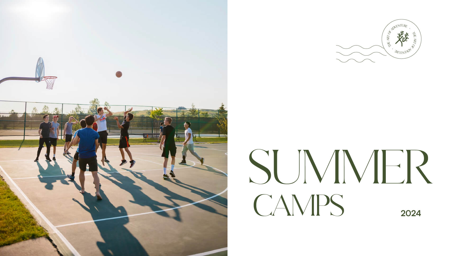 Summer Camps cover postcard