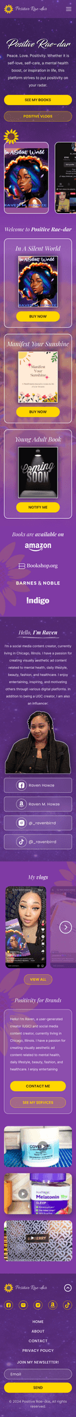 Home Page (Mobile Version)