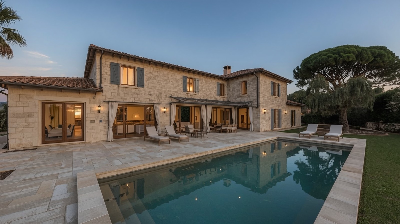 Villa conciergerie communication