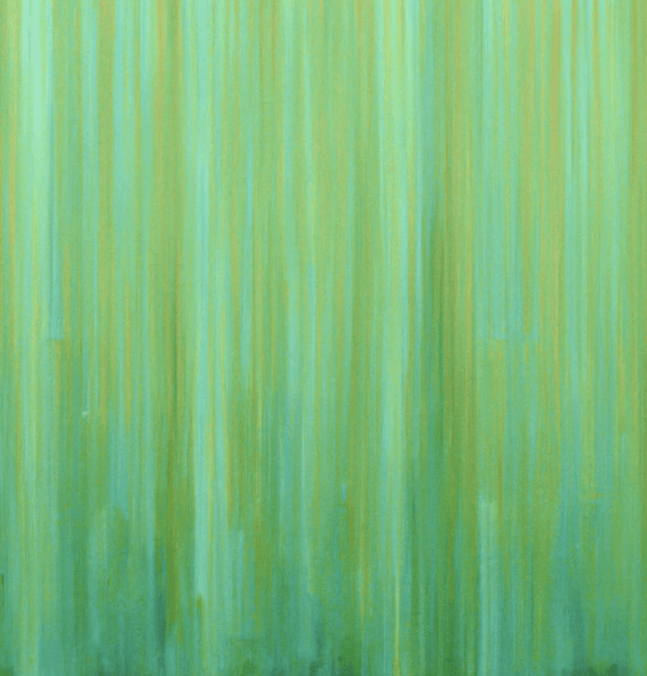 female similing while looking up at the clouds