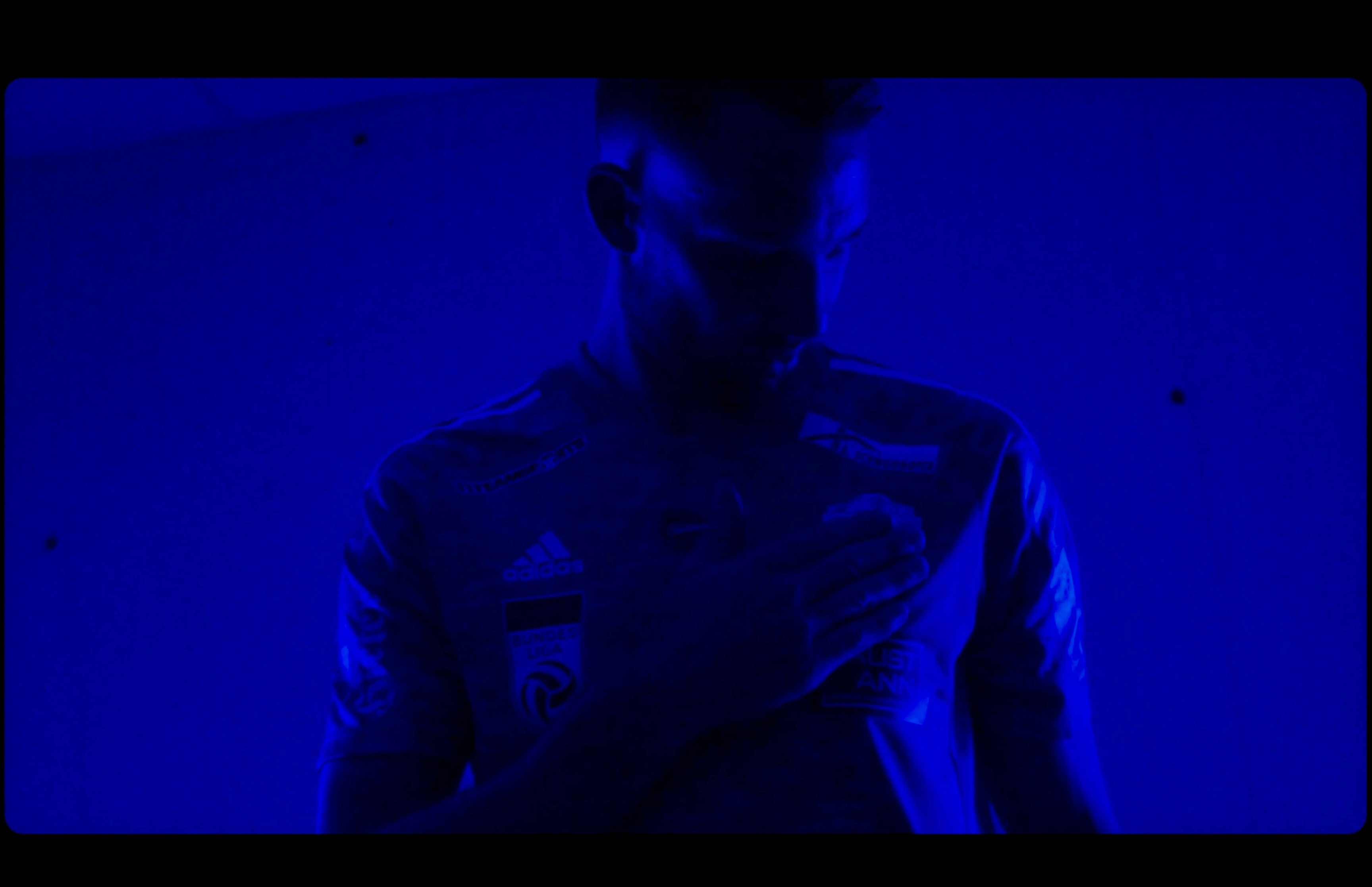 Silhouette Fußballer