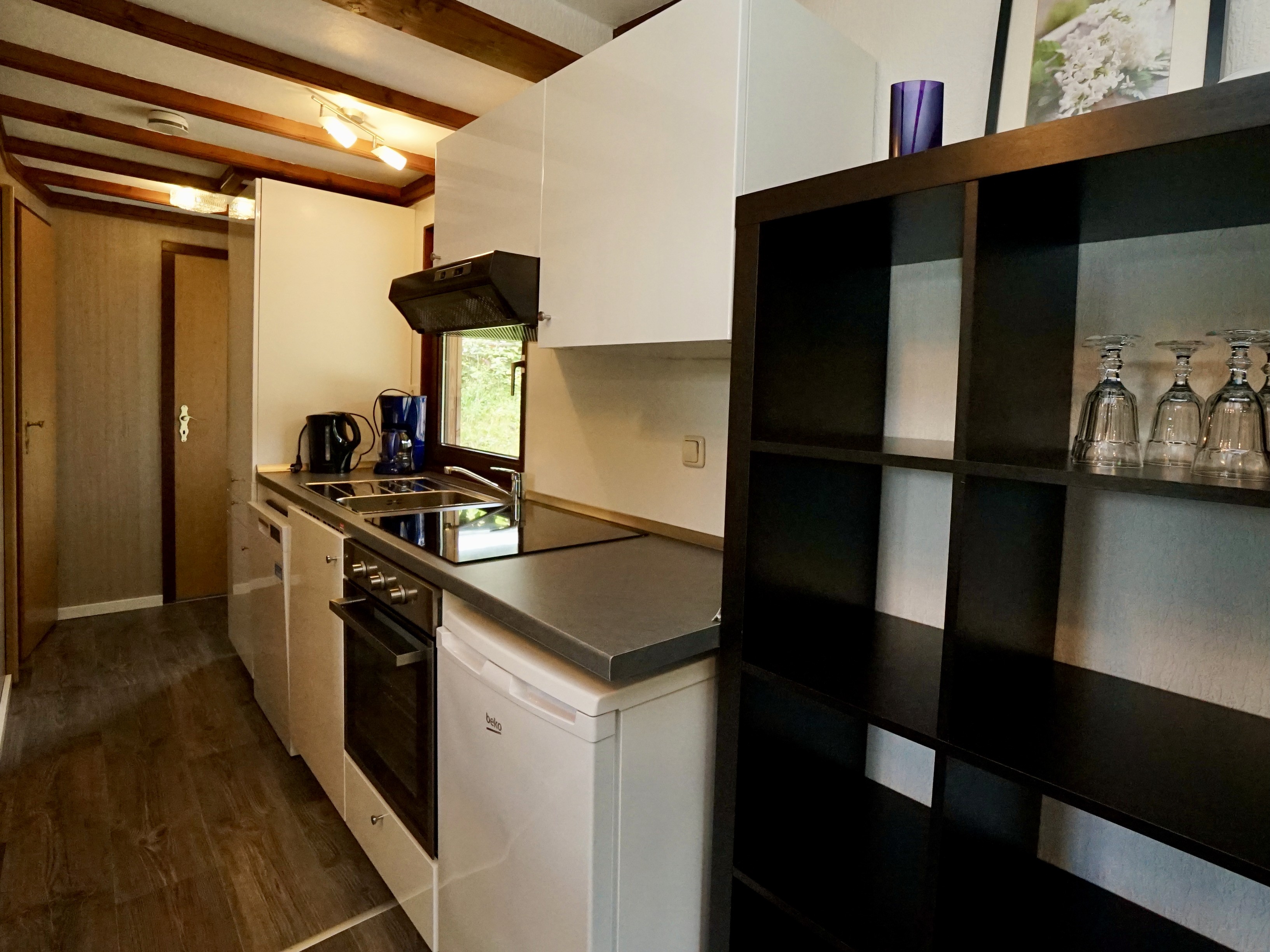 Kitchen in the hallway