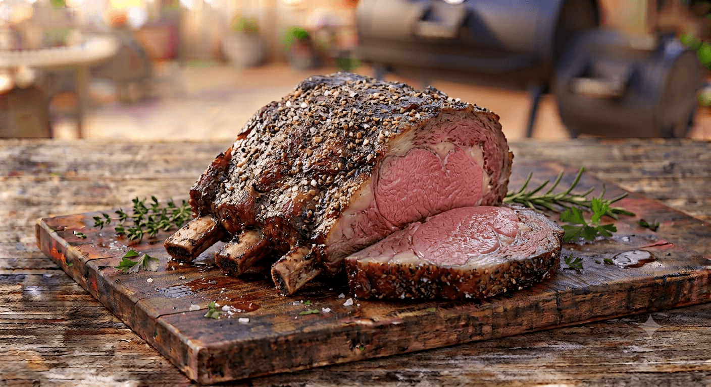 Smoked Prime Rib Roast