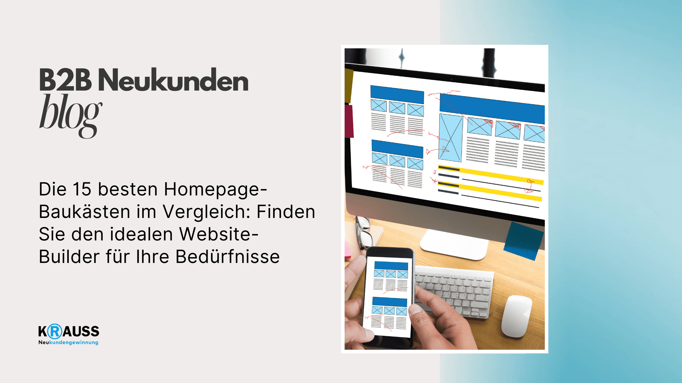 Die 15 besten Homepage-Baukästen im Vergleich: Finden Sie den idealen Website-Builder für Ihre Bedürfnisse