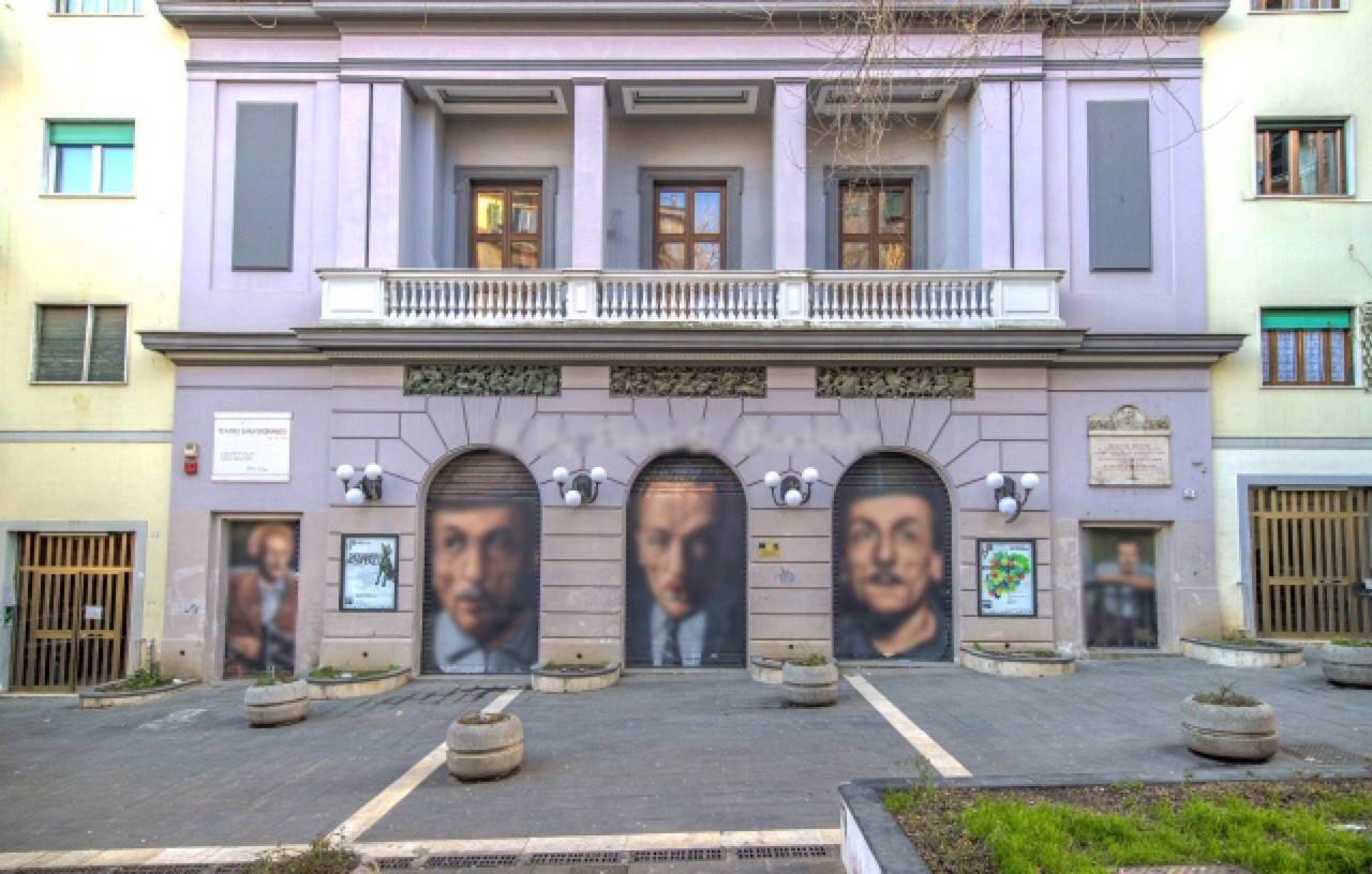 Il Teatro San Ferdinando di Napoli, che Eduardo acquista nel 1948 e inaugura nel 1954 dopo la ricostruzione