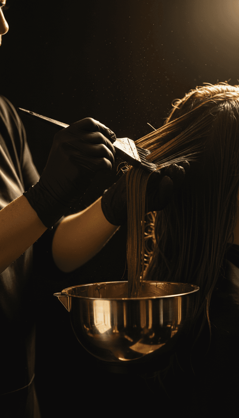 Red and black 3D cube mockup on a table