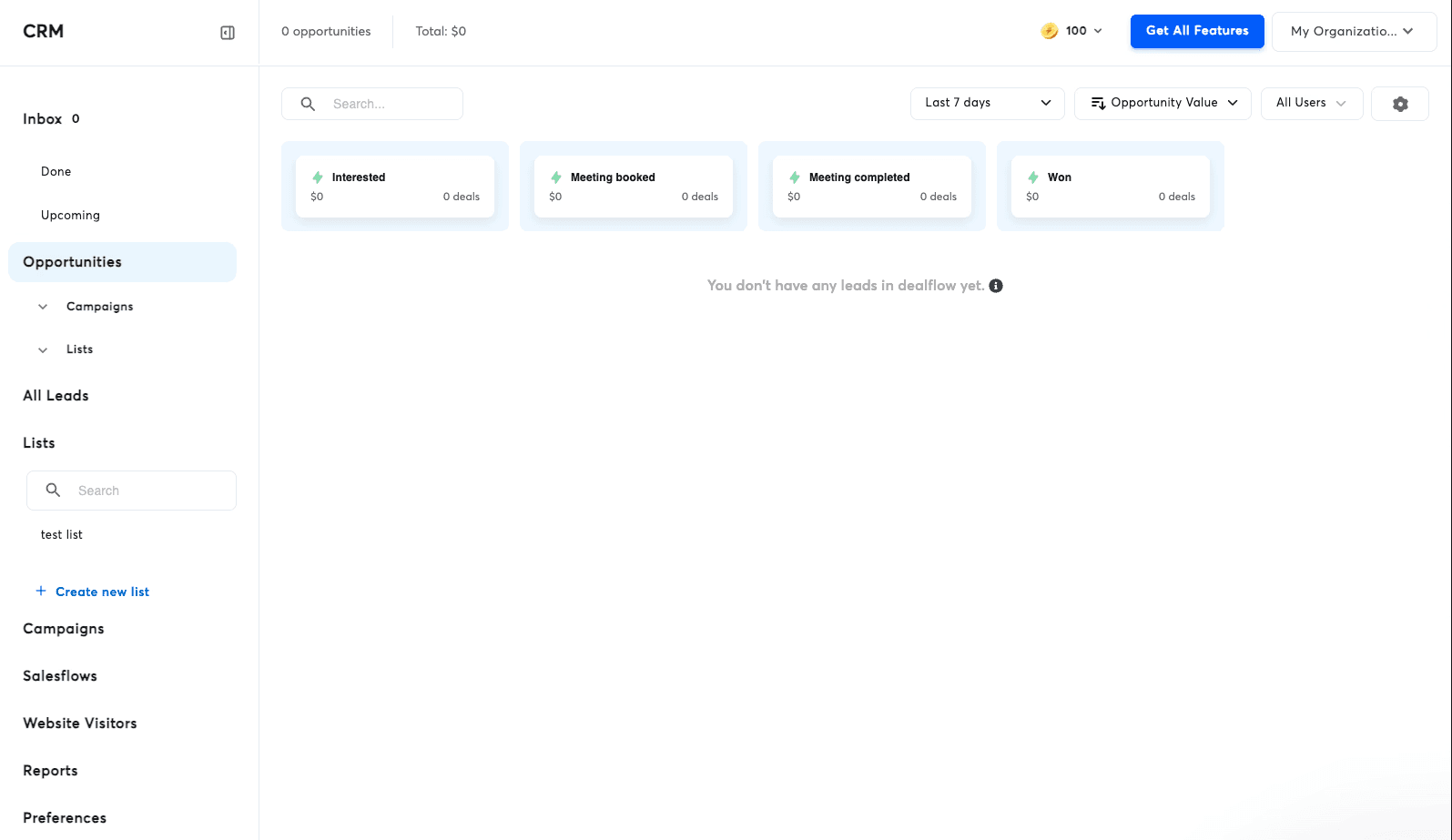 3 AI CRMs for Cold Email Agency using Smartlead or Instantly - instantly CRM