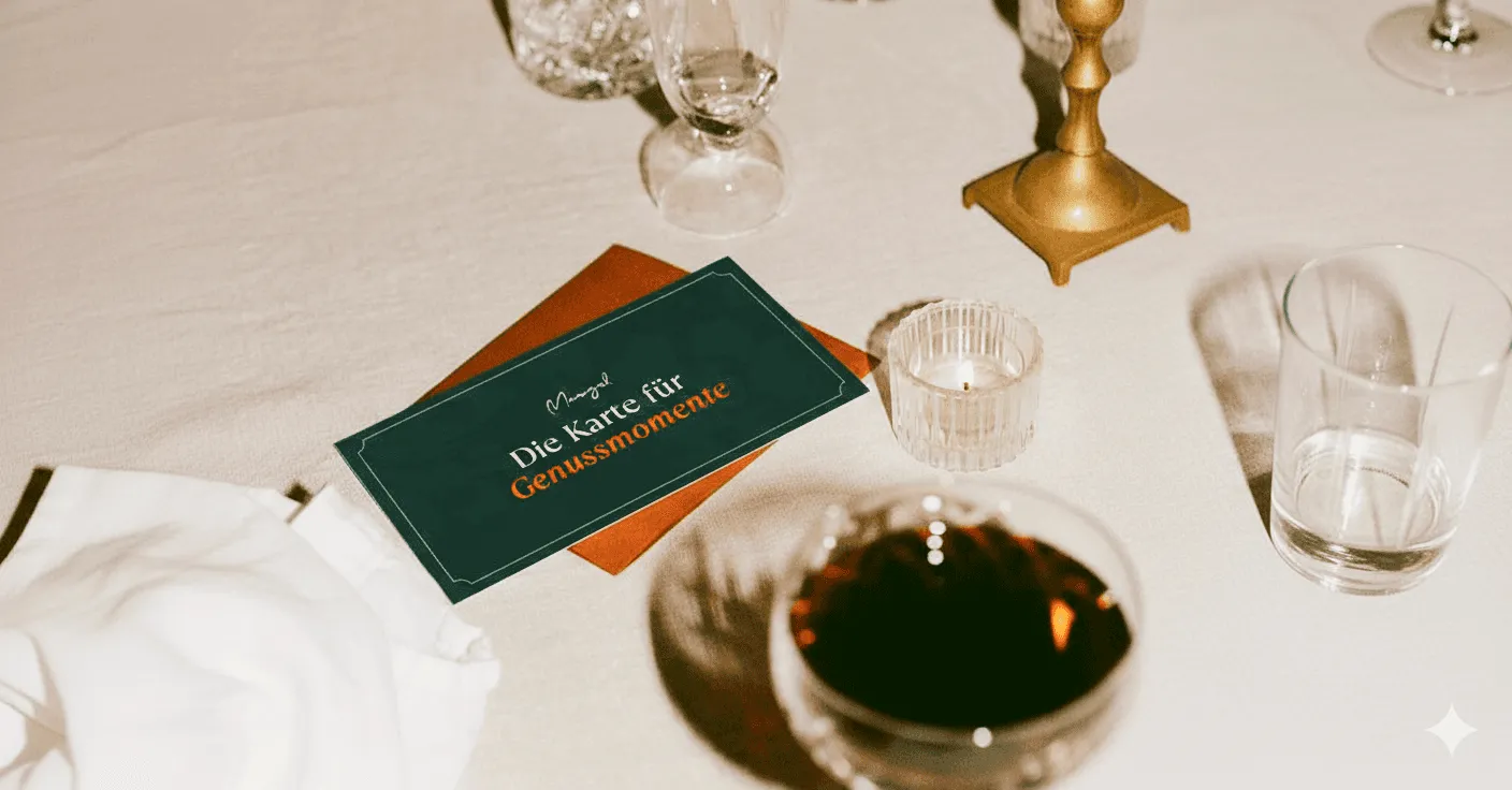 Der Genussgutschein für ein Geschenk für echte Genießer. 