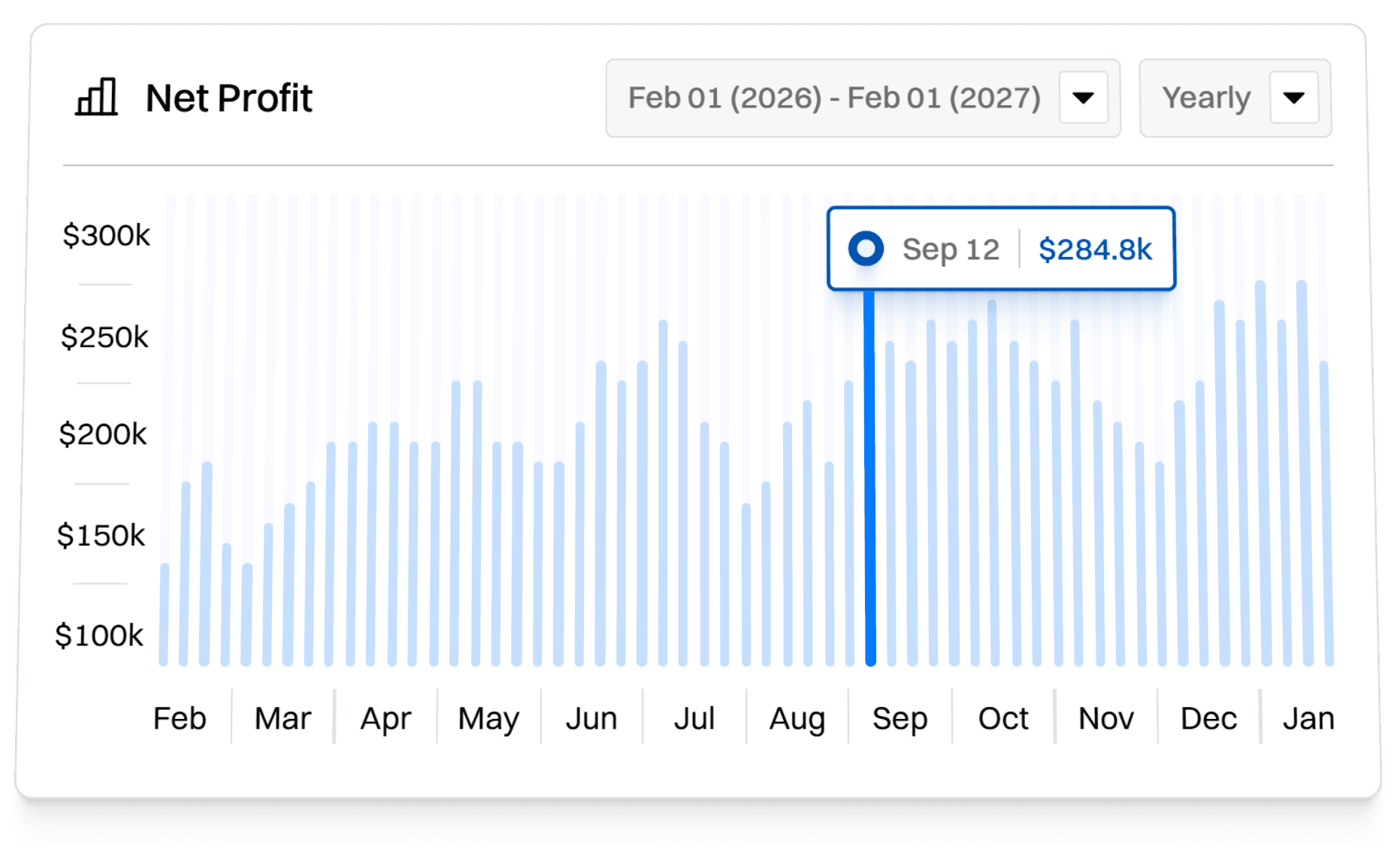 Net Profit Widget Image