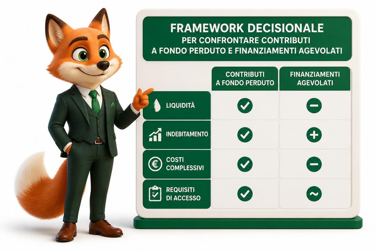 Confronto contributo finanziamento