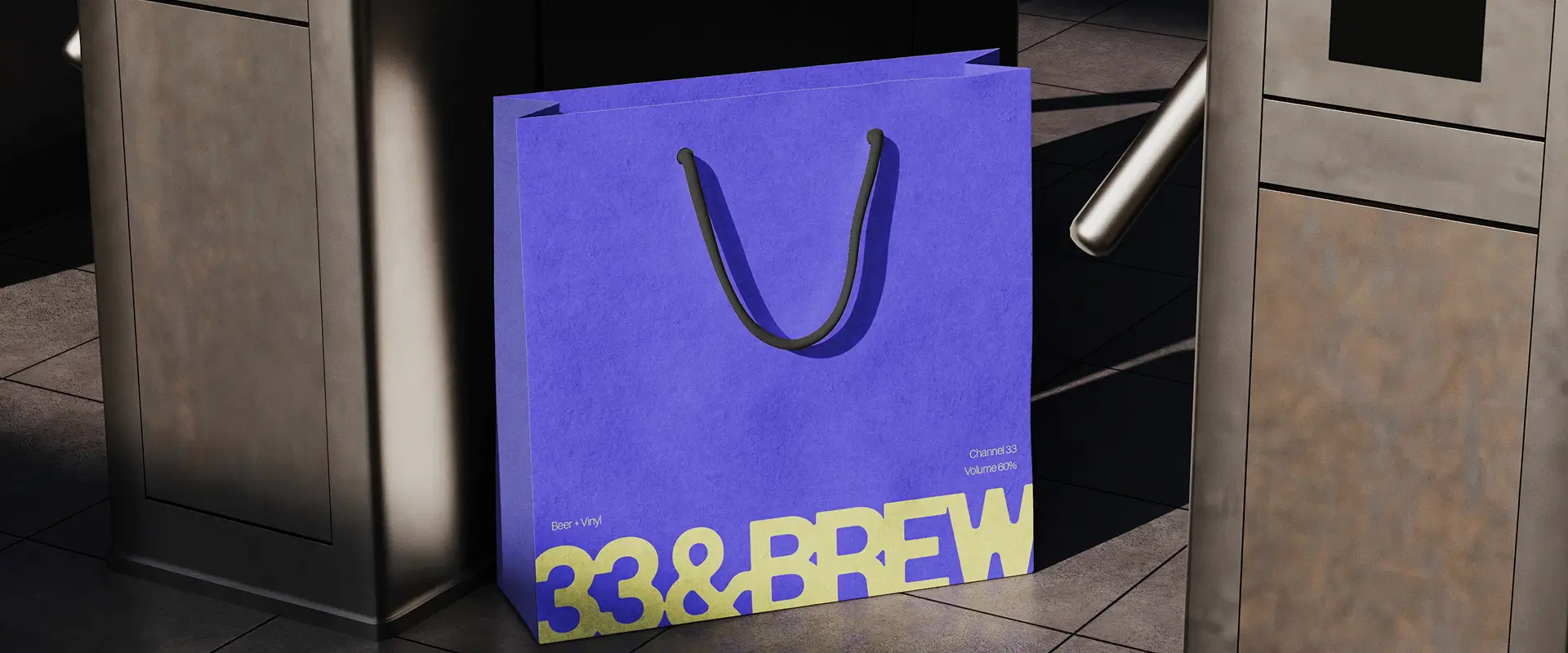 Abstract motion visual representing Bold & Beyond’s integrated approach to strategy, design, identity, and brand vision