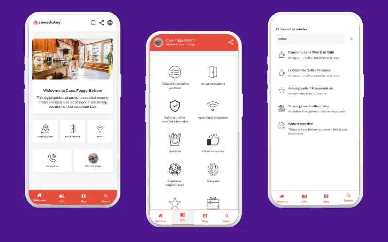 Alternative to Airbnb Welcome Book
