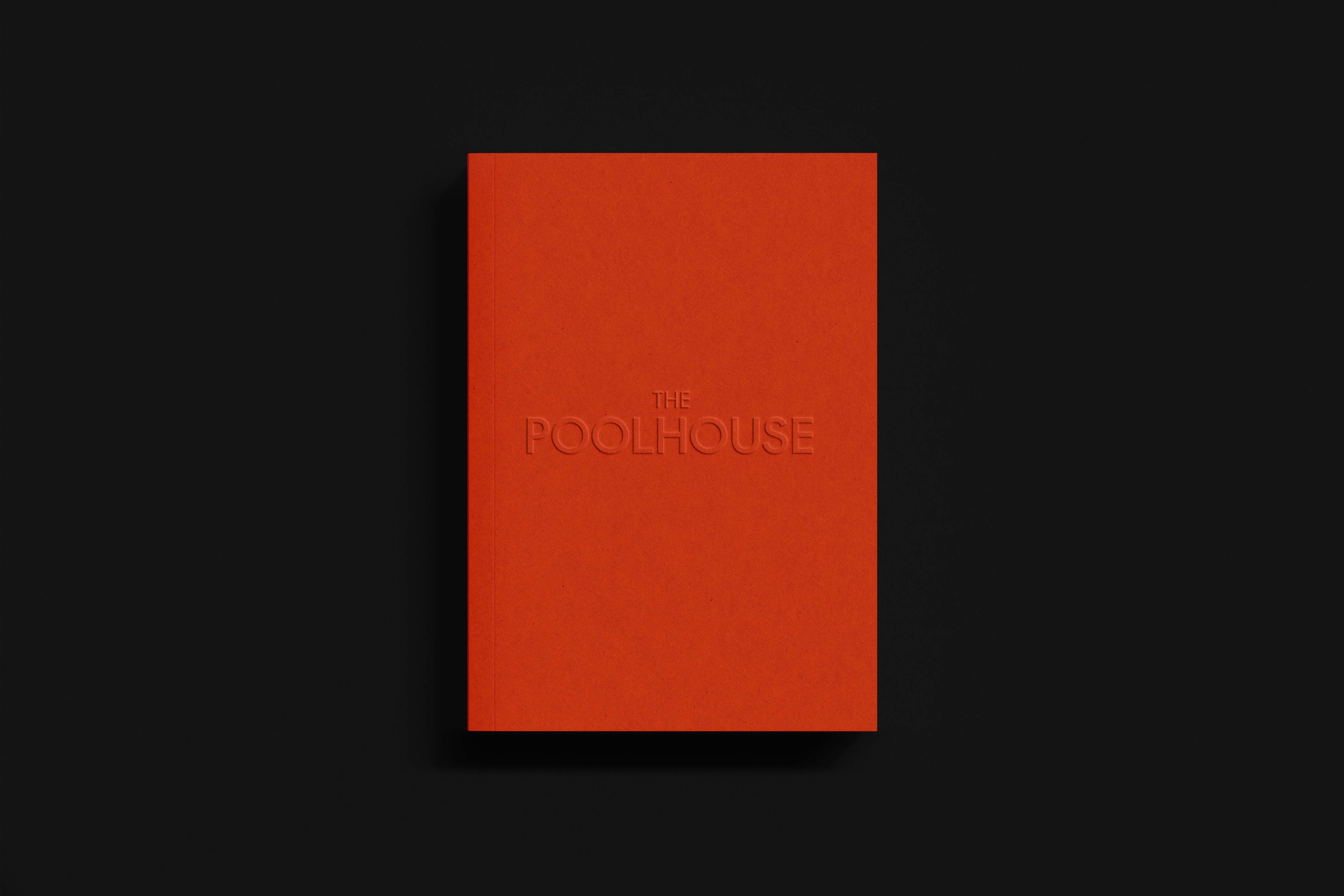 The Pollhouse Brochure Emboss Logo