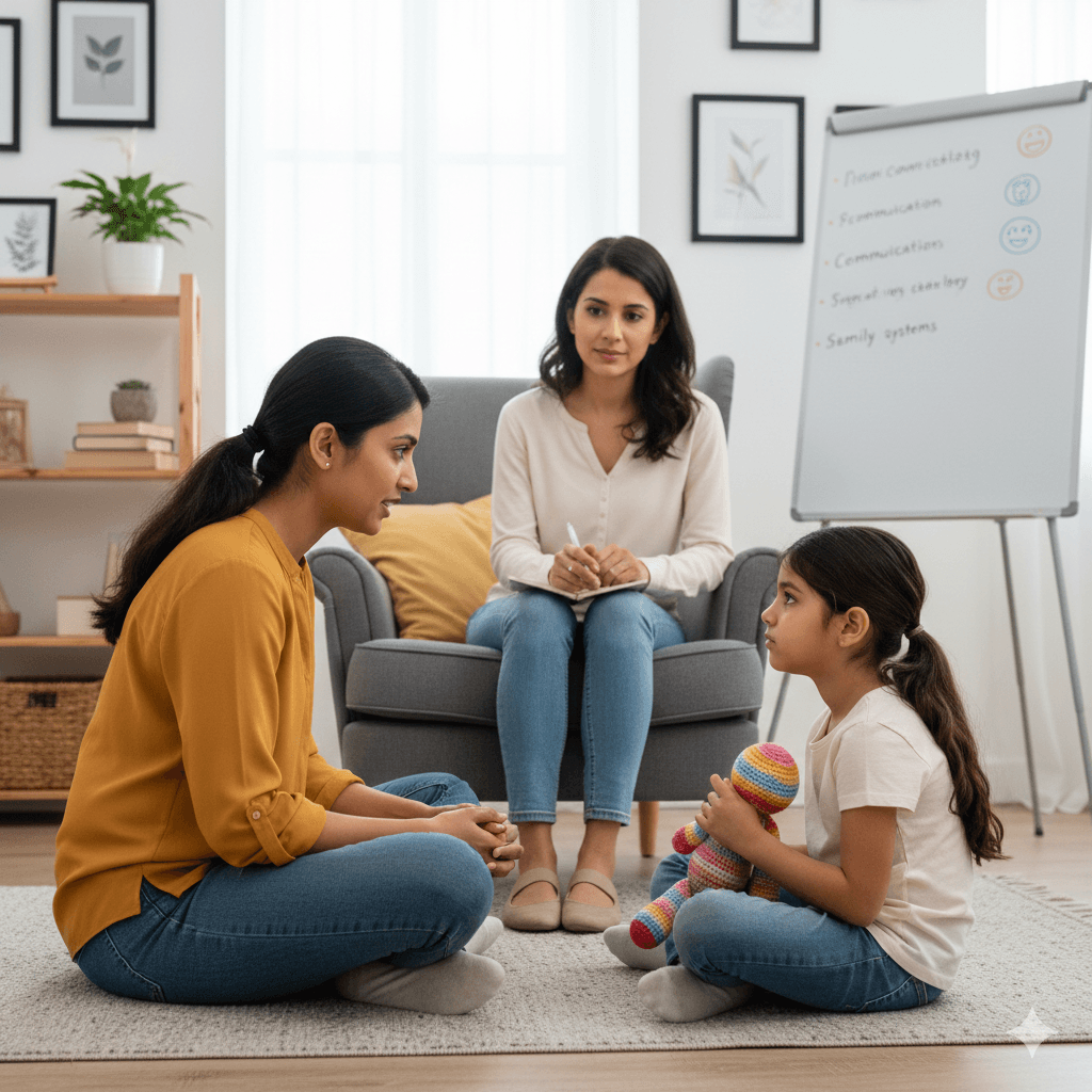 Mental health support through expert family counseling services