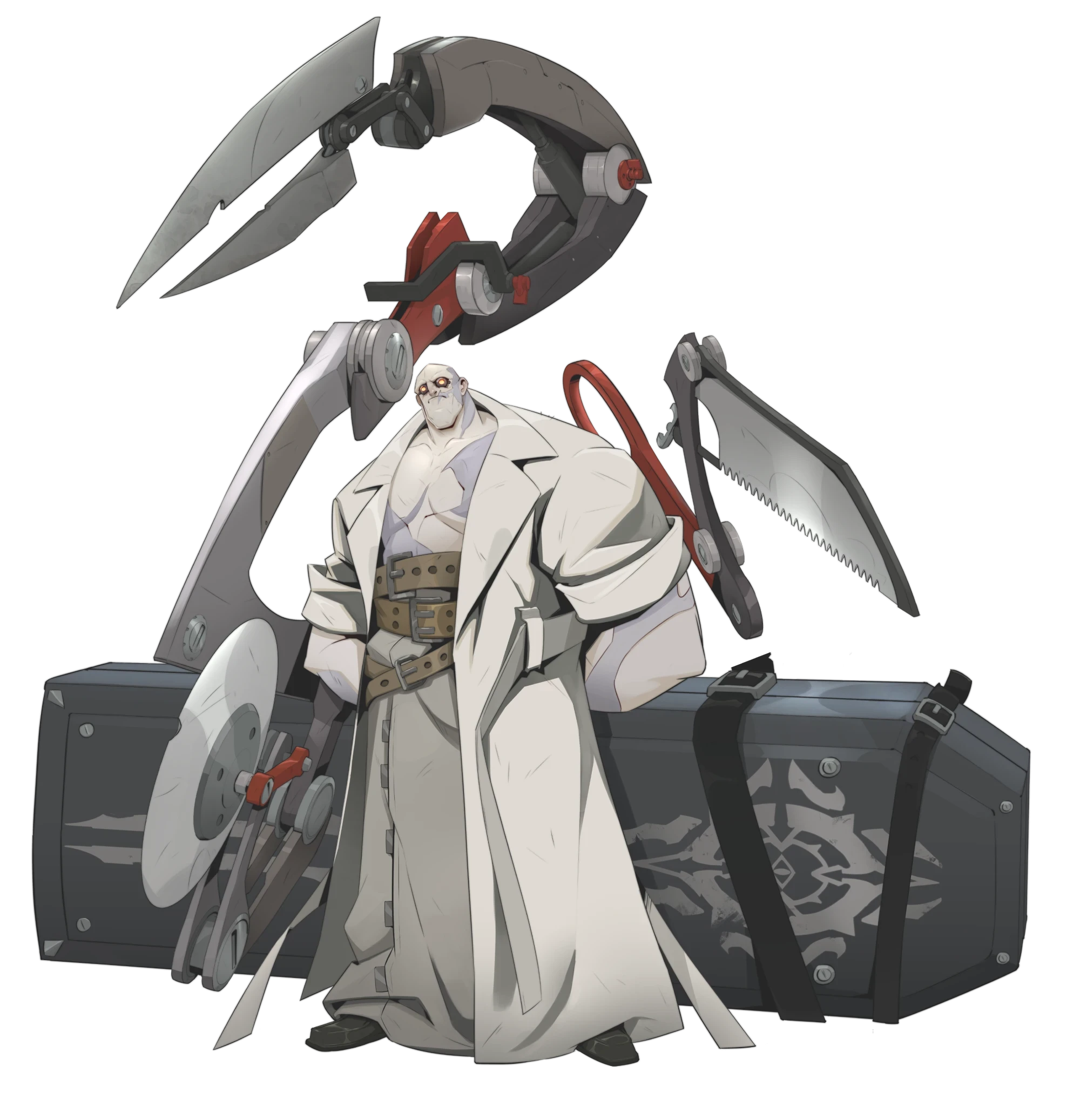 Character Klaus – finished concept art by Kuba Fidler