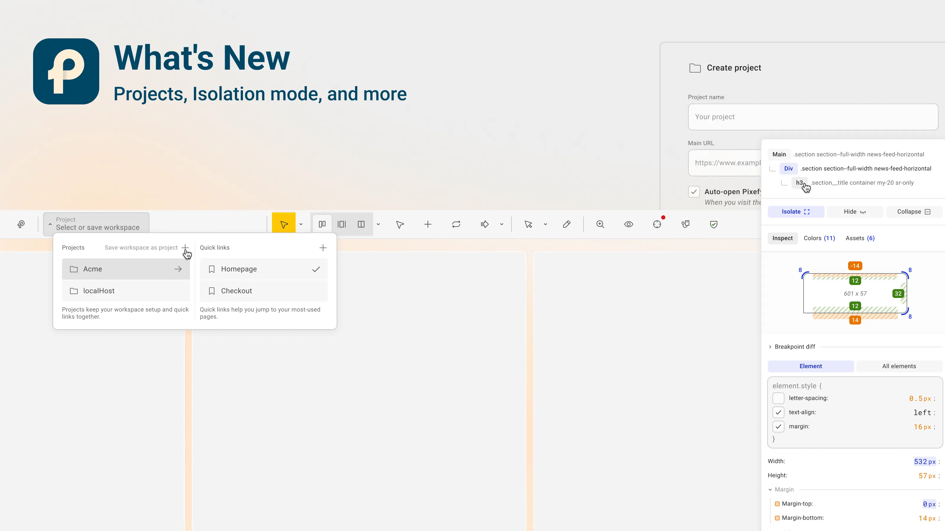 Mockups Rollout, Feedback Portal & Text Selection Sync