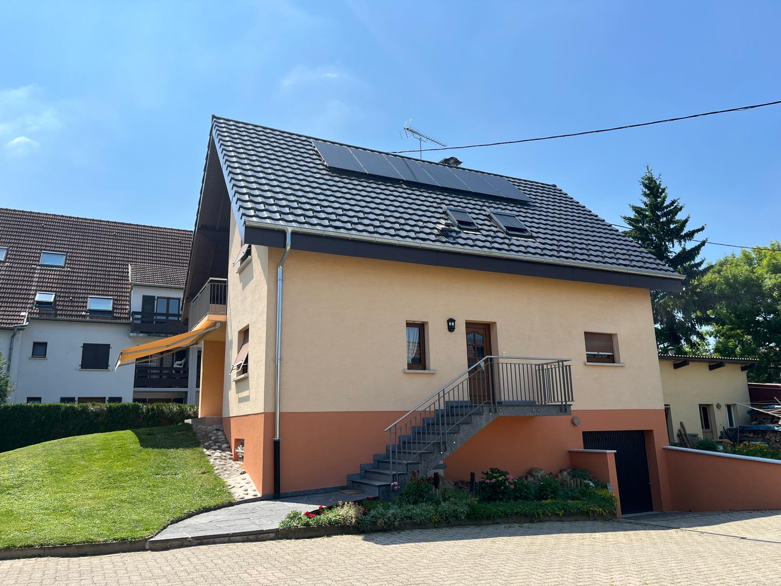 Installation solaire résidentielle à Thann