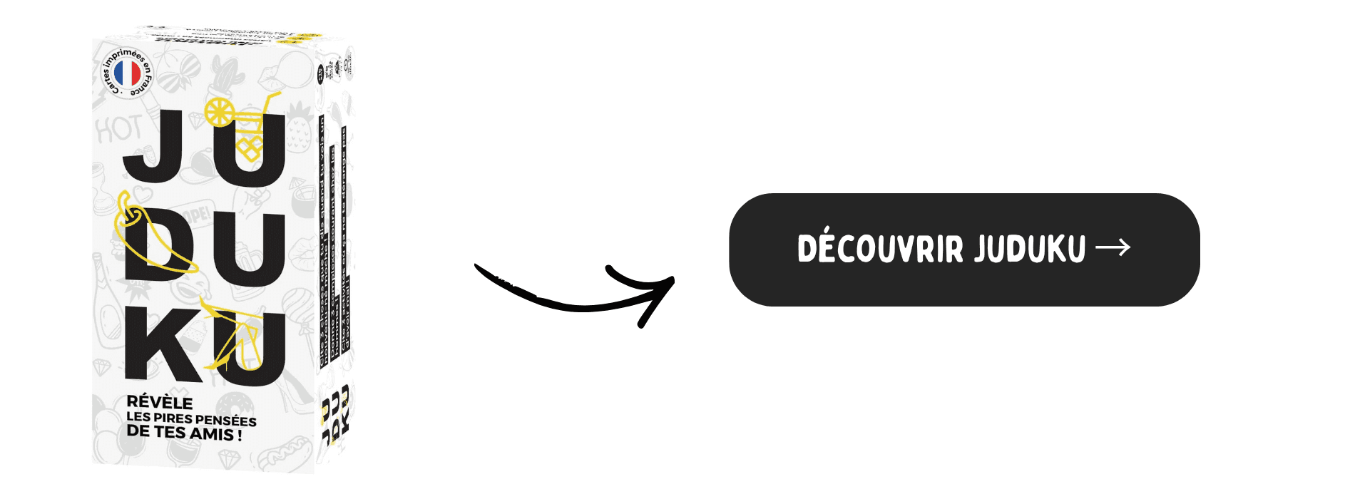 Juduku sur fond blanc avec bouton d'achat