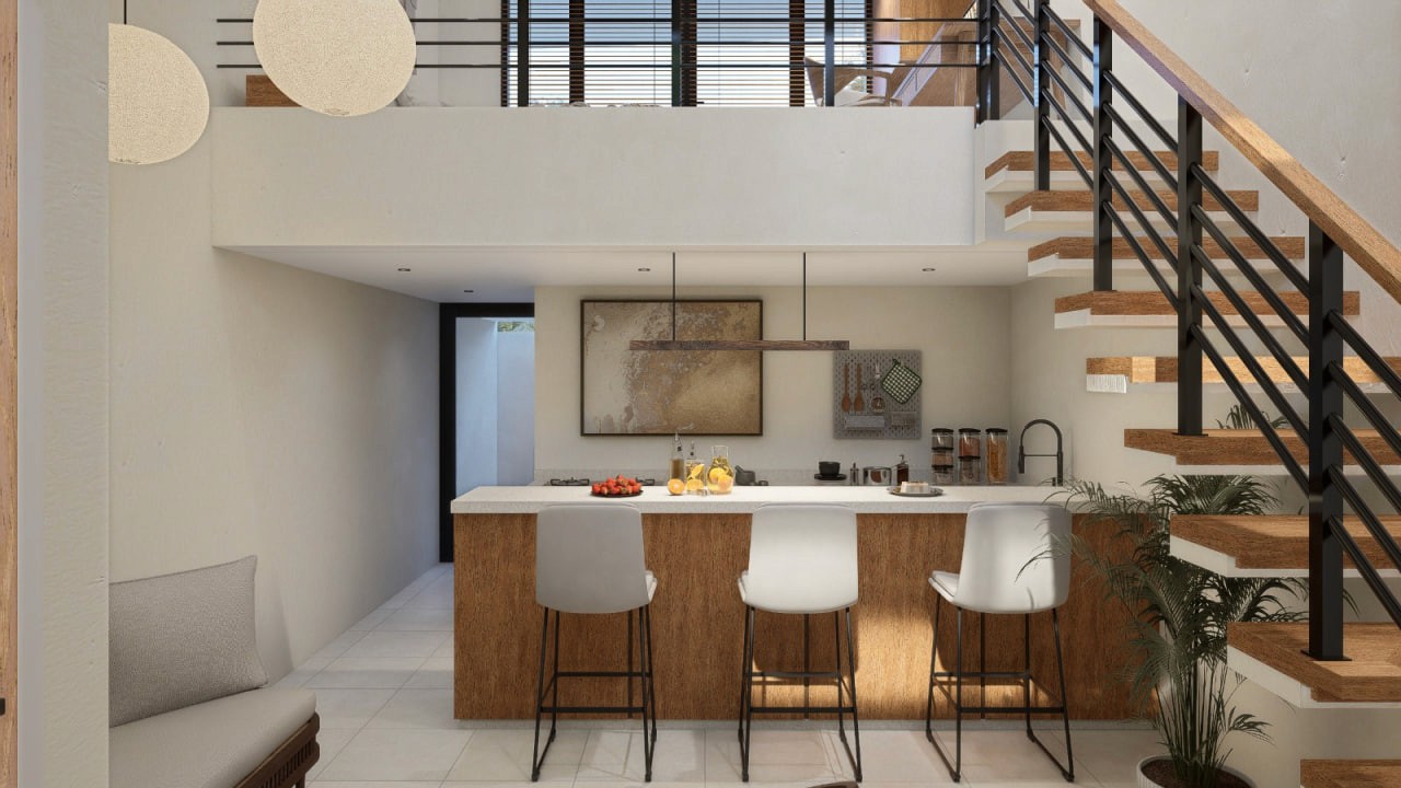 1-bedroom loft townhouse 2 minutes from Balangan Beach