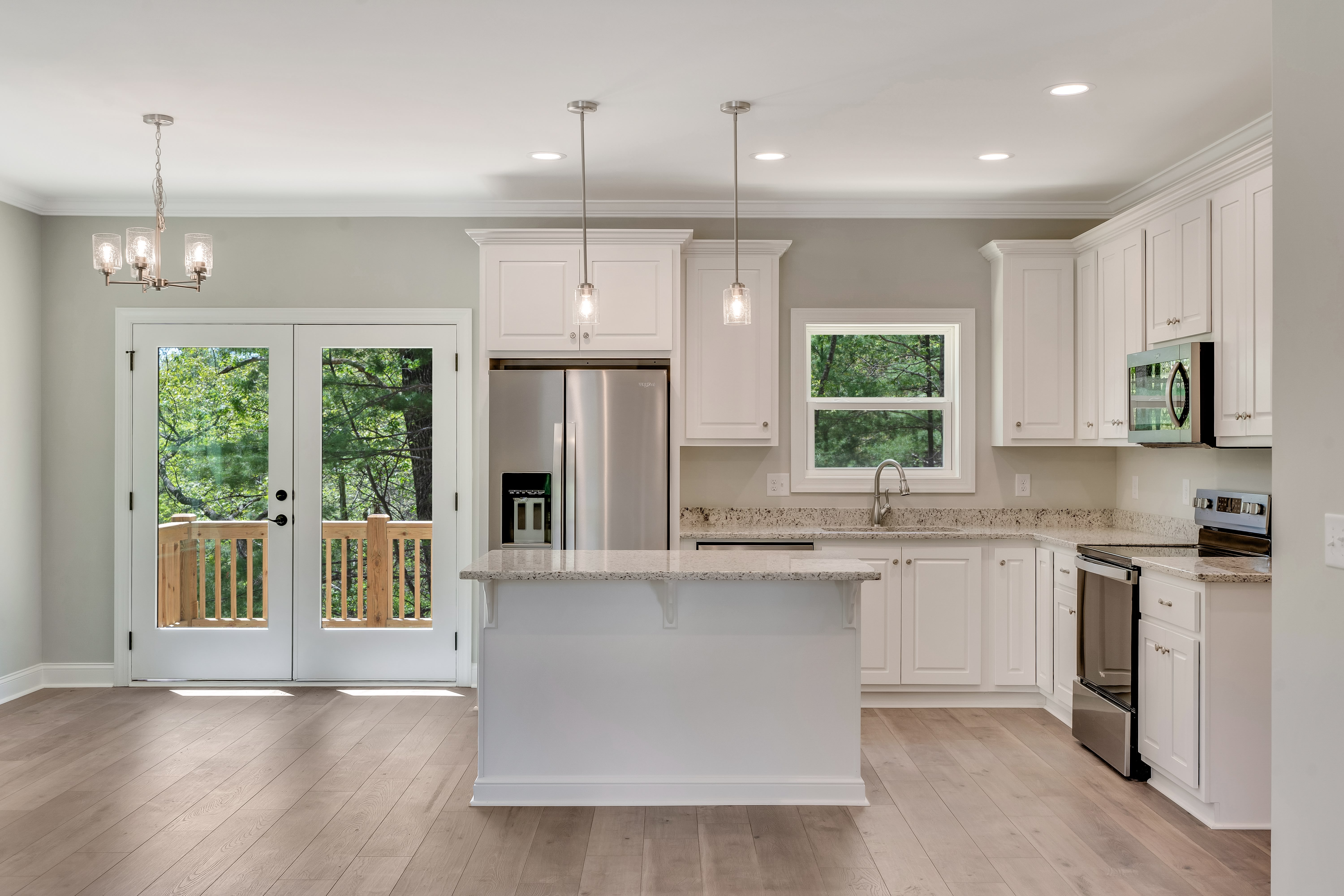 Custom Bathroom with walk-in shower and double vanity in GA,TN,NC, and SC