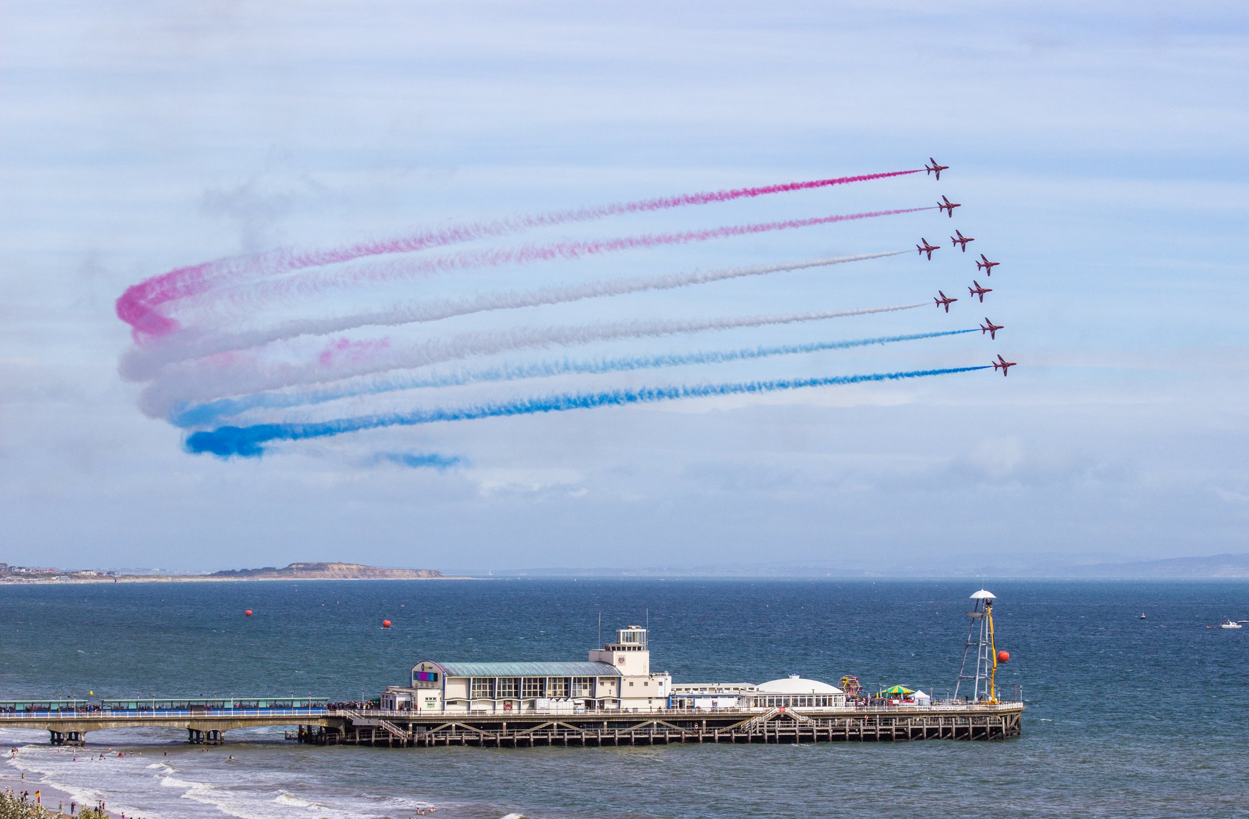 EVENTS — Bournemouth Air Festival, Red Arrows.