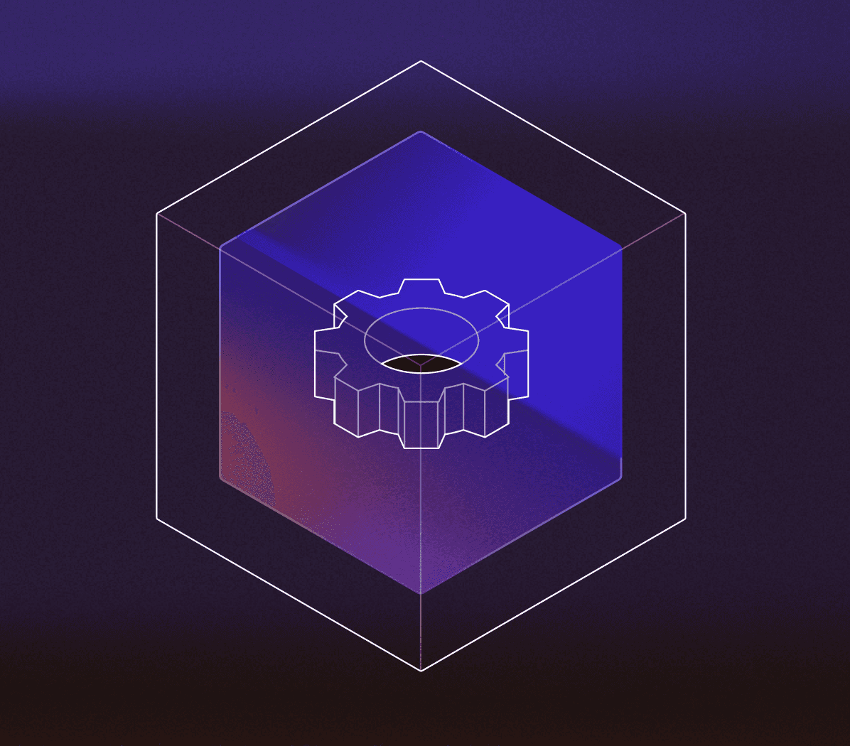 Abstract illustration representing application settings