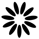 Company logo in black