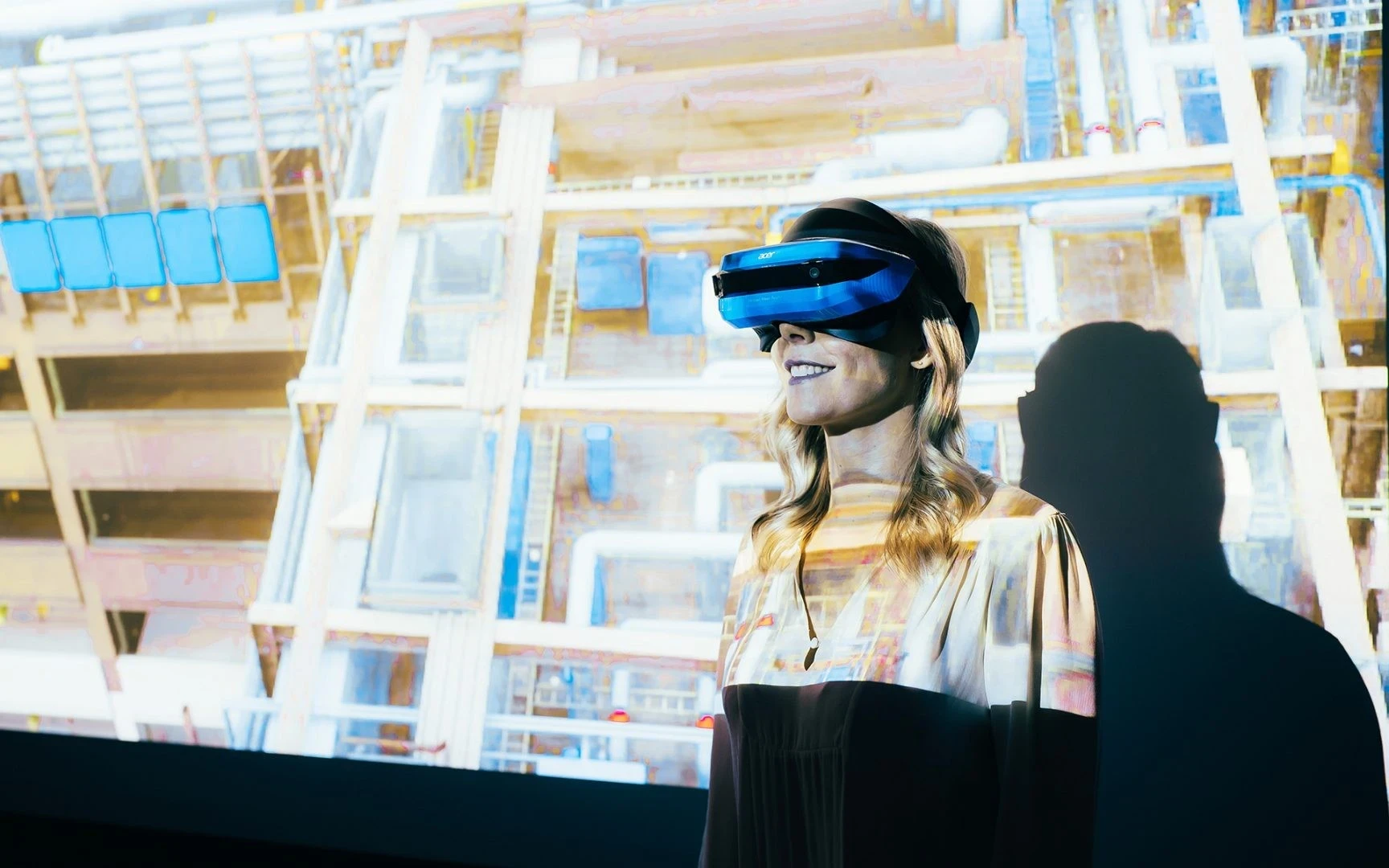 Using VR to explain the building information model, image