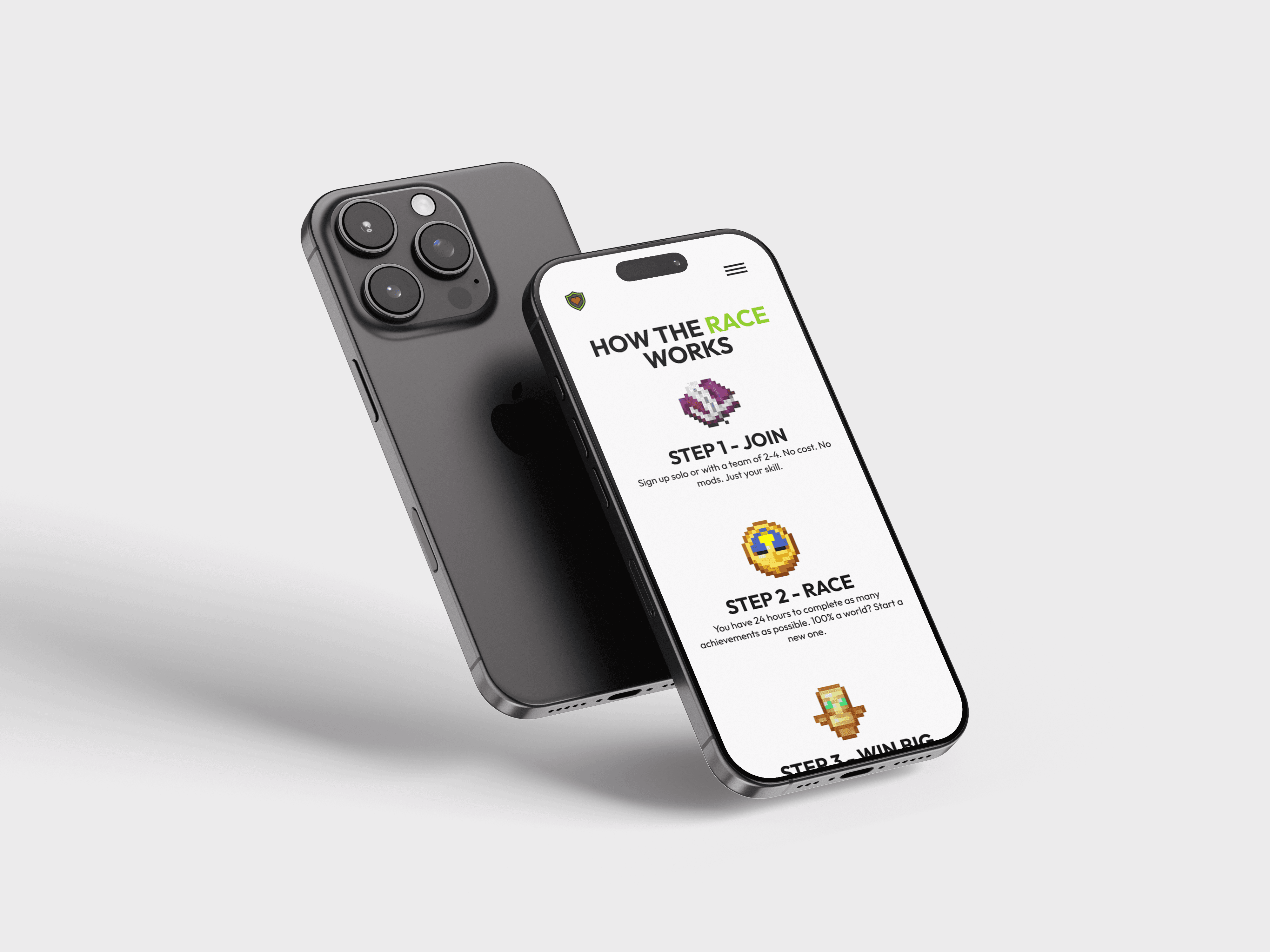 Mockup TGMR Rules Mobile
