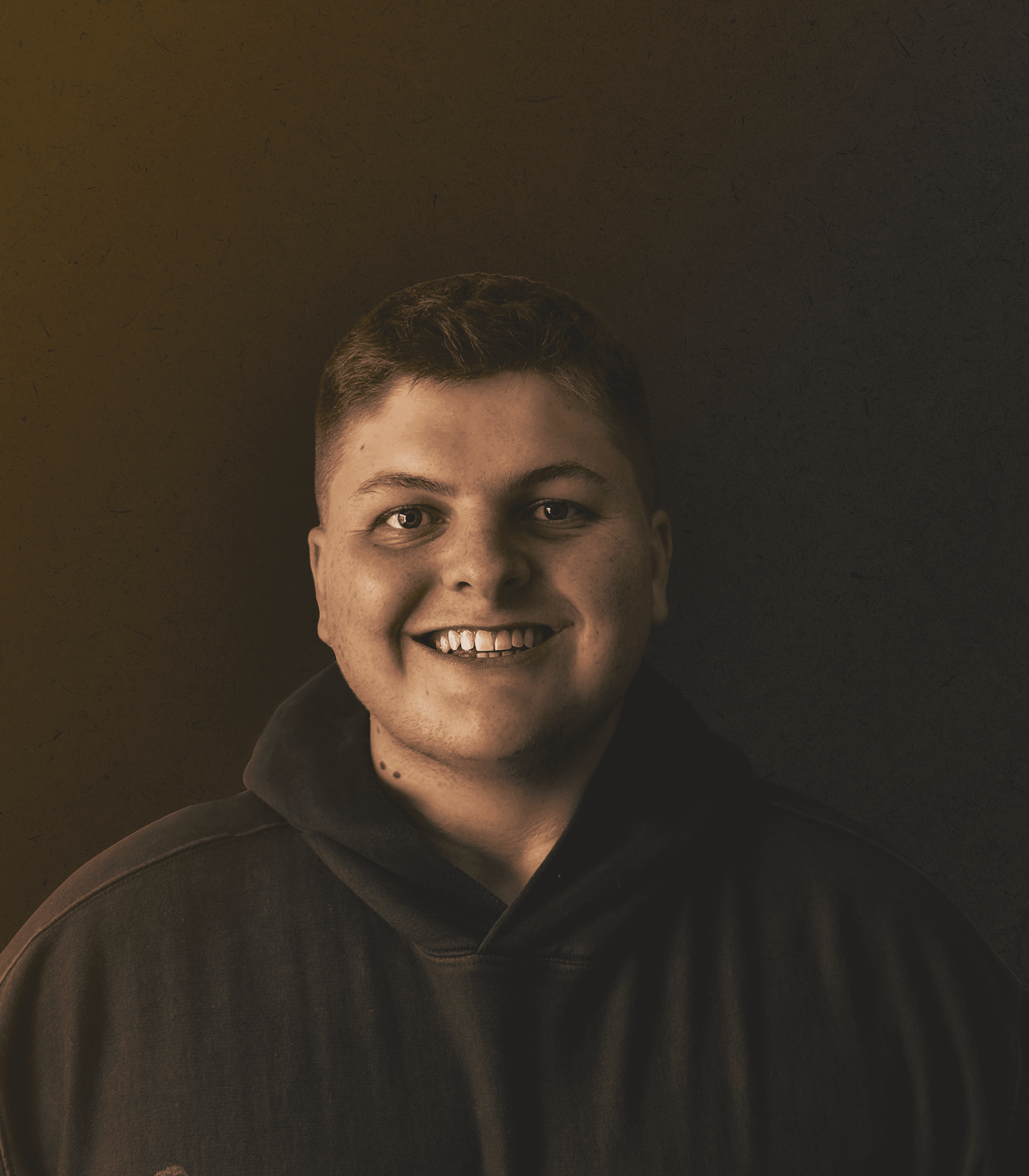 a blurry photo of a person standing in front of a wall