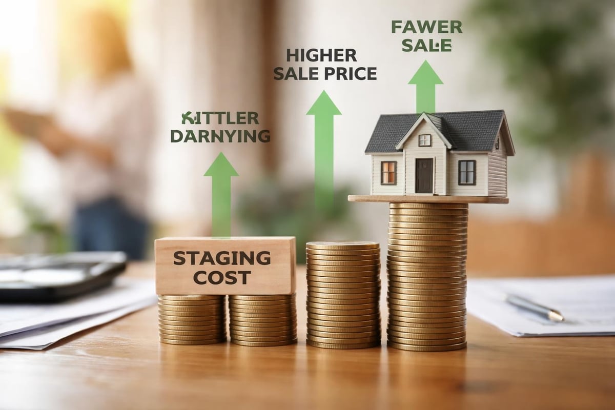 Home staging ROI calculation