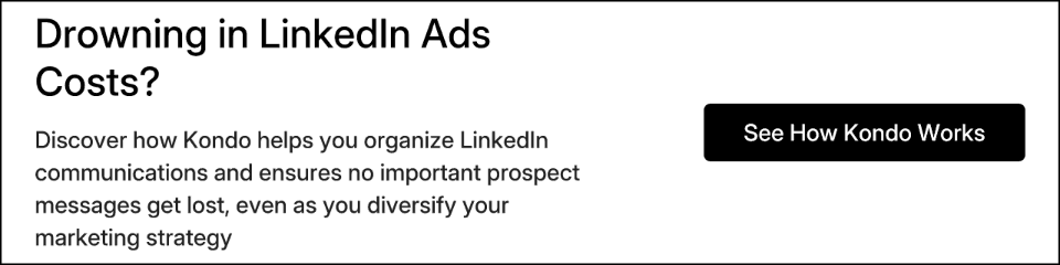 Drowning in LinkedIn Ads Costs?