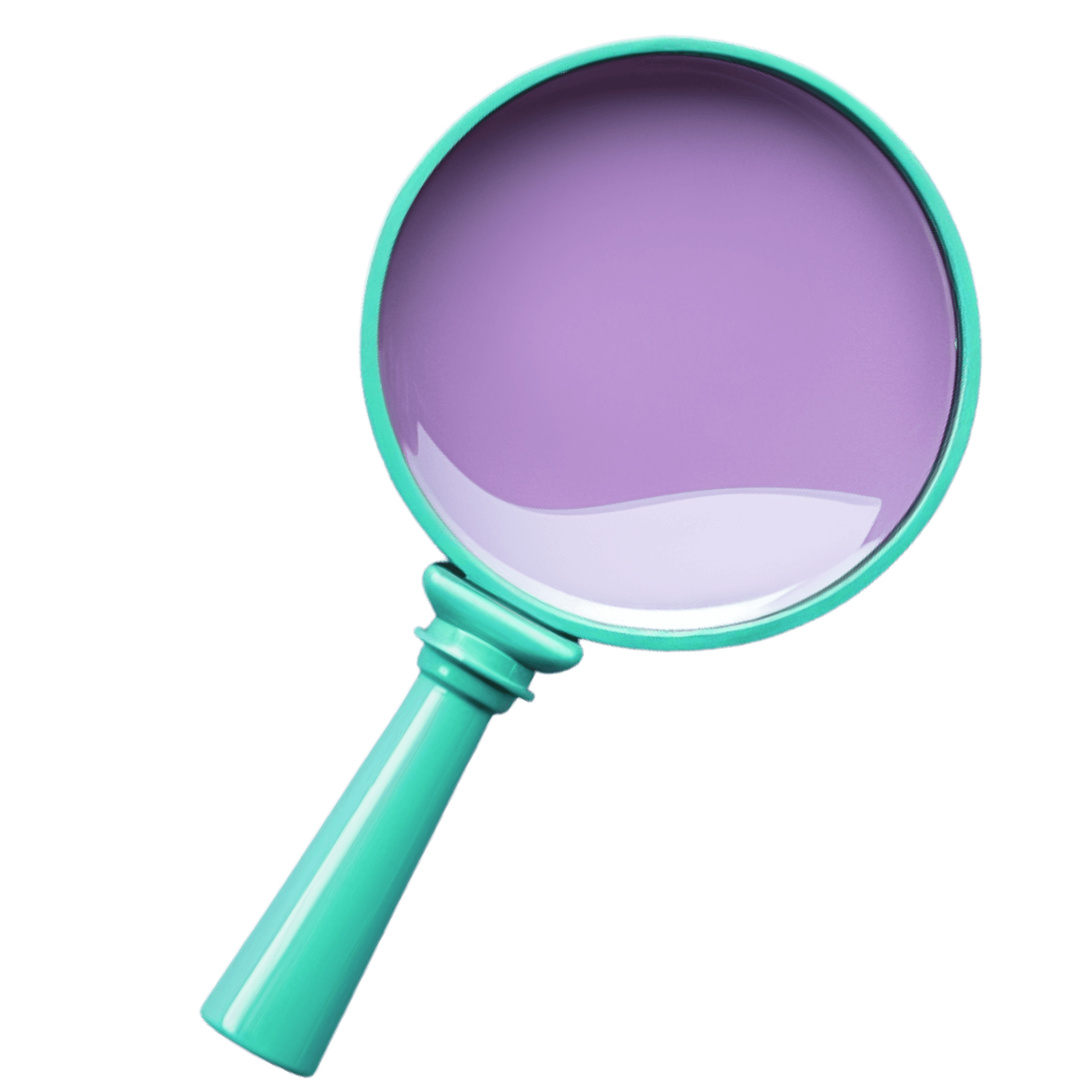 A magnifying glass