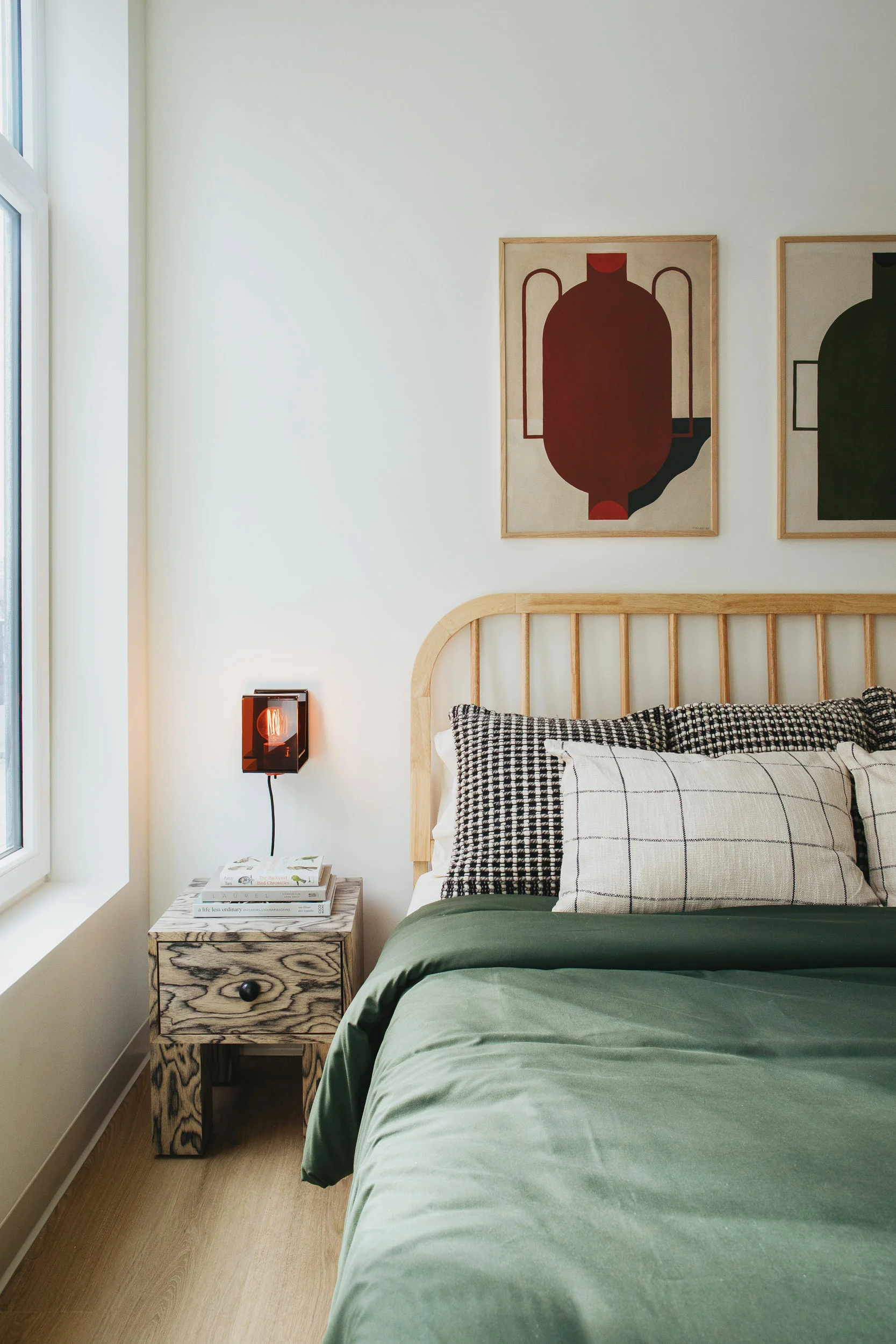 CityPads Fremont bedroom interior detail